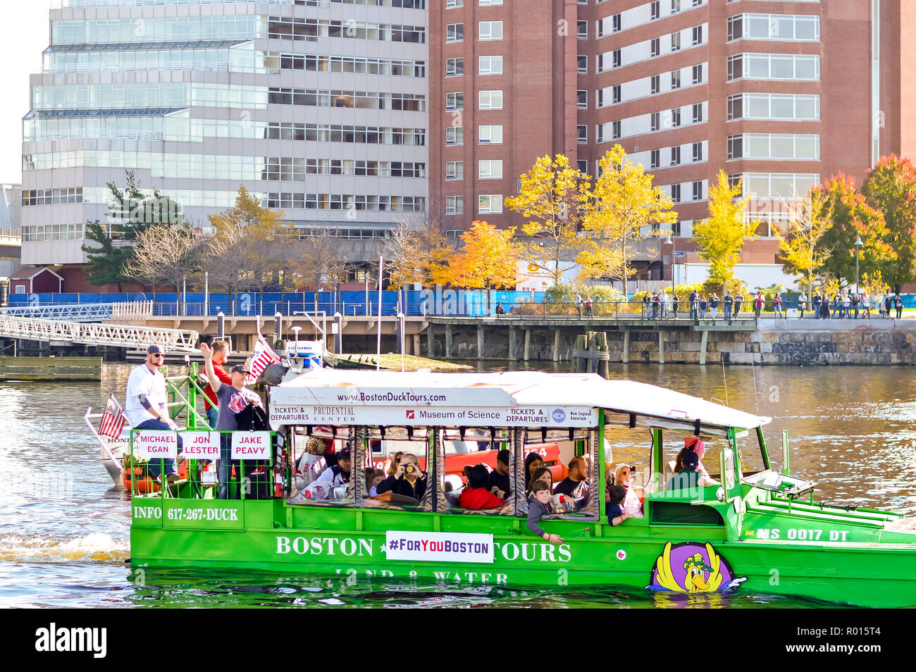 Red Sox pitcher buys duck boat after parade