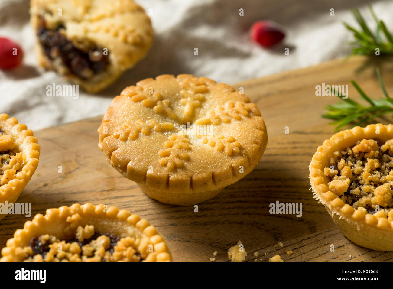 Homemade Mini Mincemeat Pies for the Holidays Stock Photo - Alamy