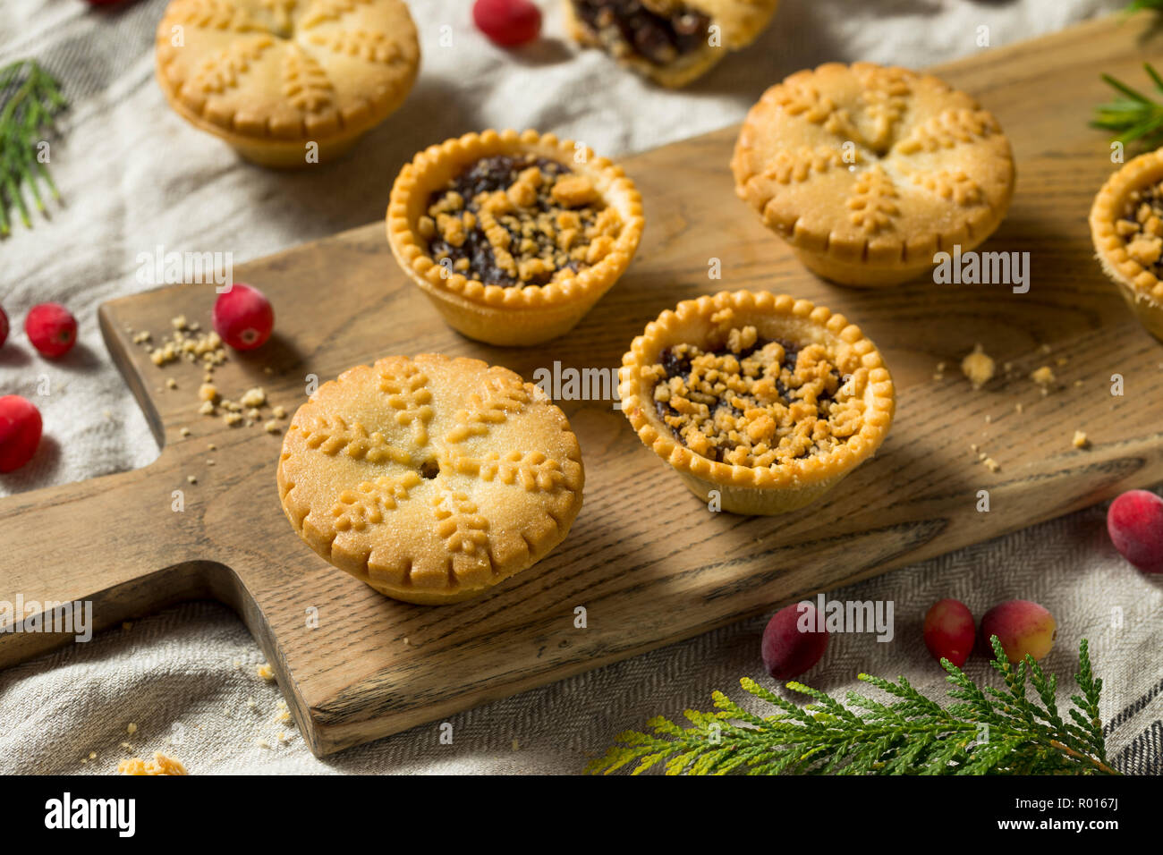 Homemade Mini Mincemeat Pies for the Holidays Stock Photo - Alamy
