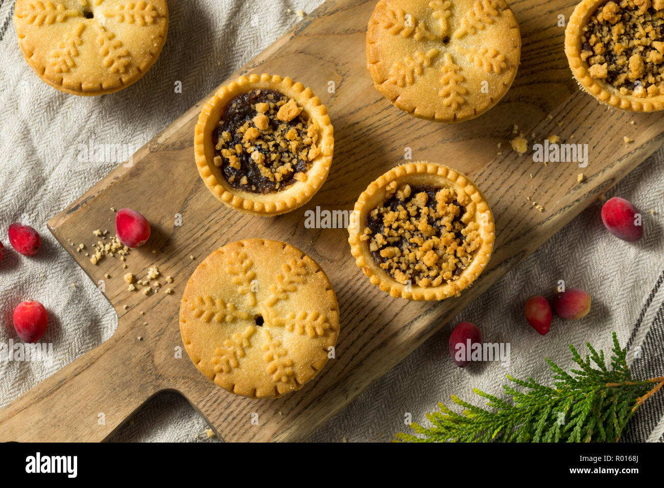 Homemade Mini Mincemeat Pies for the Holidays Stock Photo - Alamy