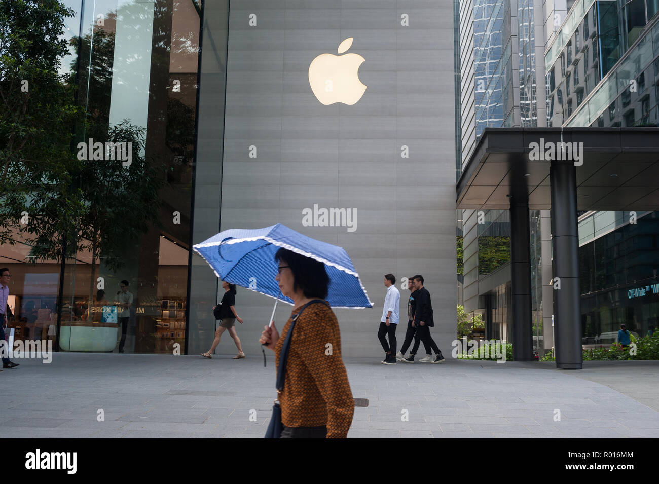 Singapore, Republic of Singapore, Apple Store on Orchard Road Stock