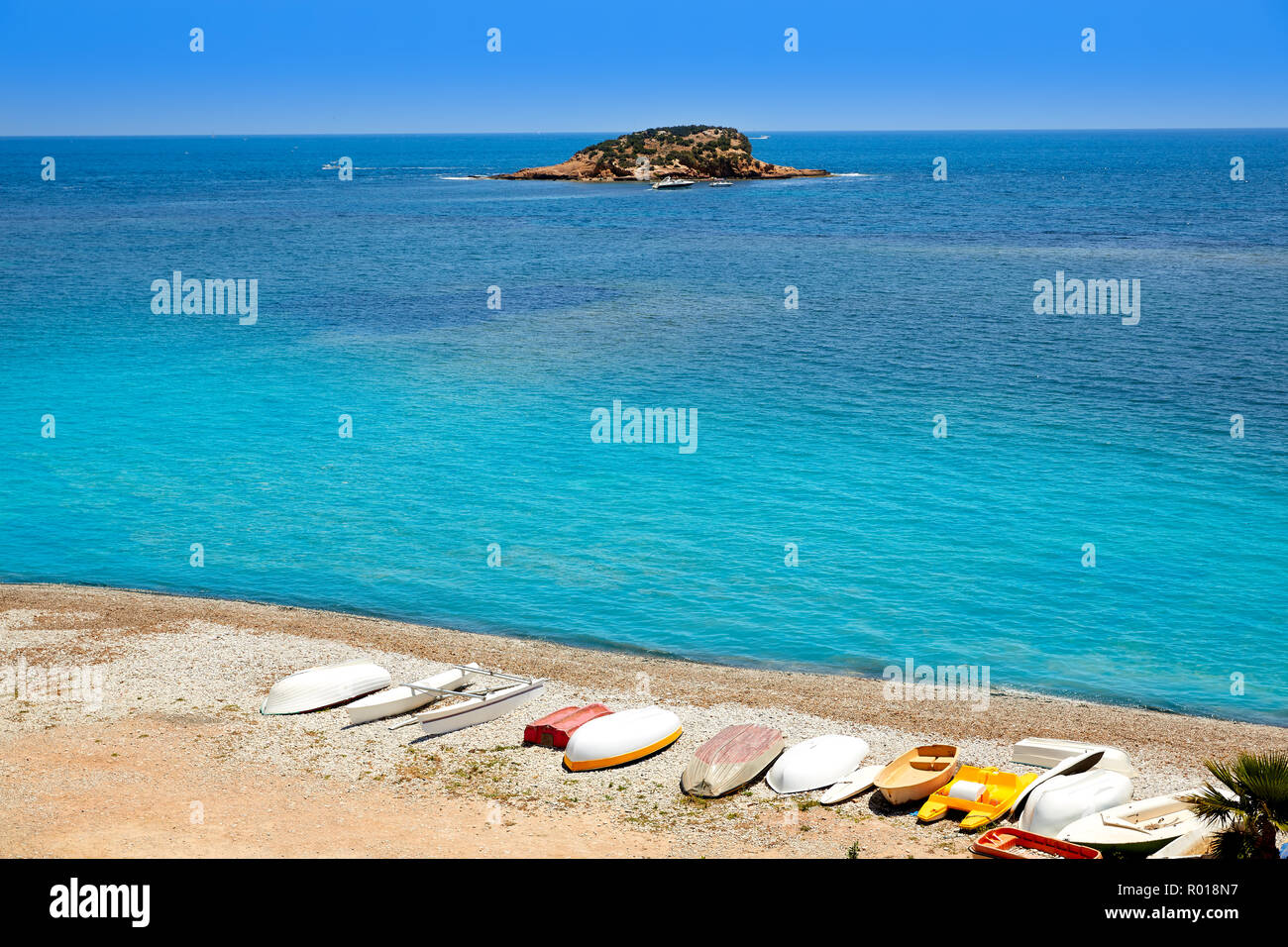 Altea beach in Alicante Playa de L Olla beach Stock Photo Alamy