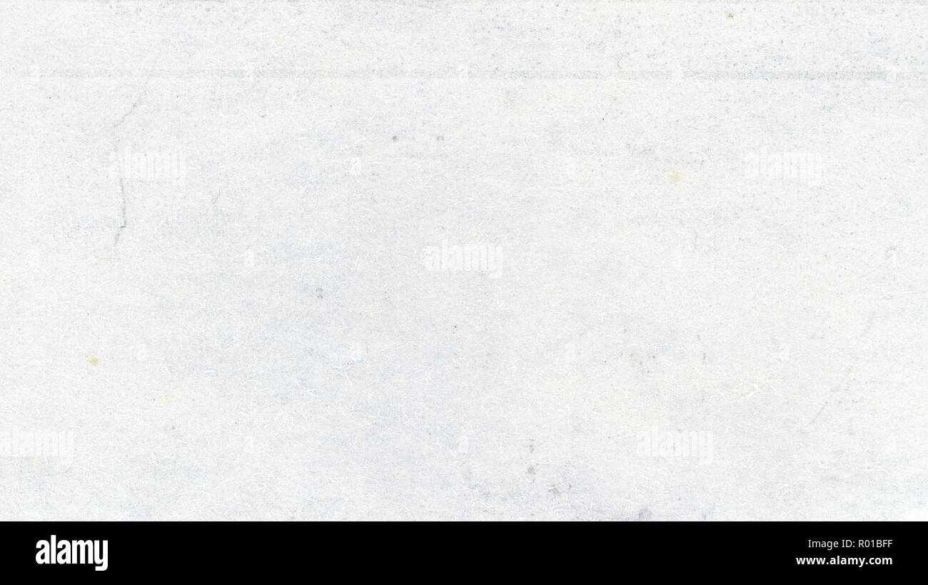 white paper texture useful as a background - high resolution scan Stock