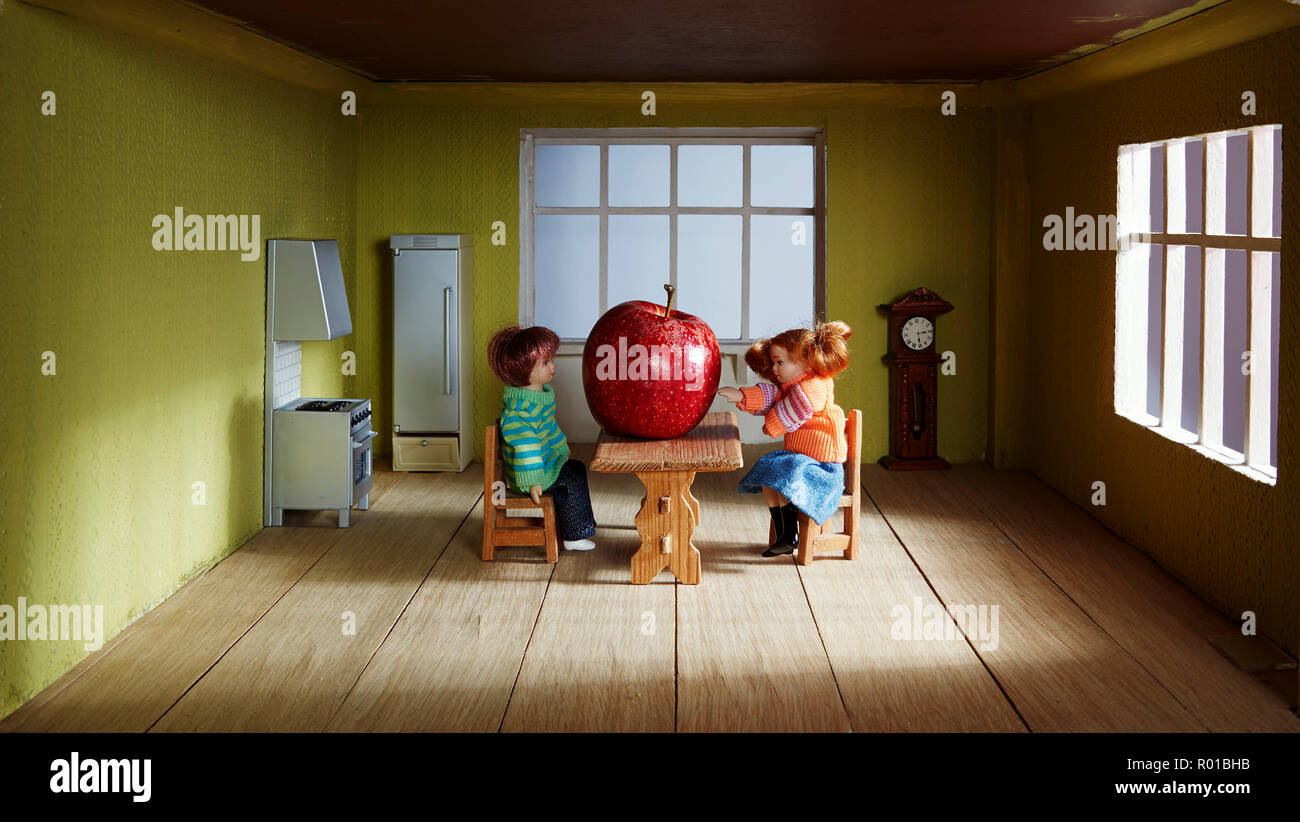 table for dollhouse to sit on