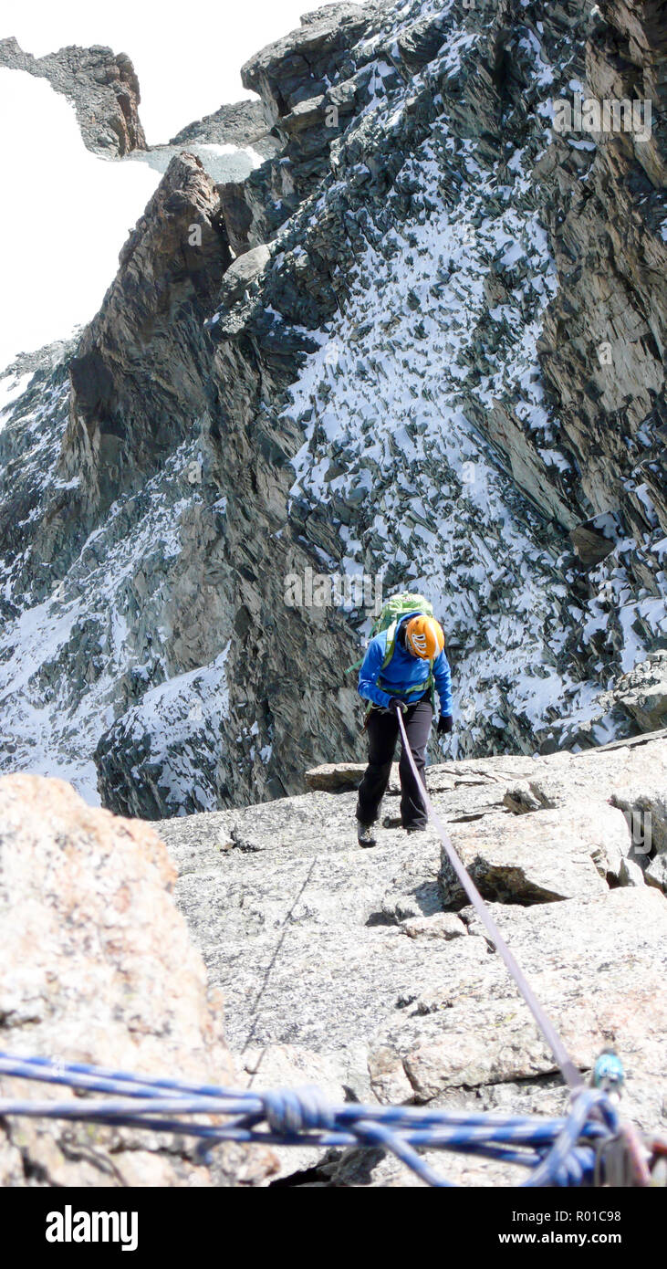Rappel woman hi-res stock photography and images - Alamy