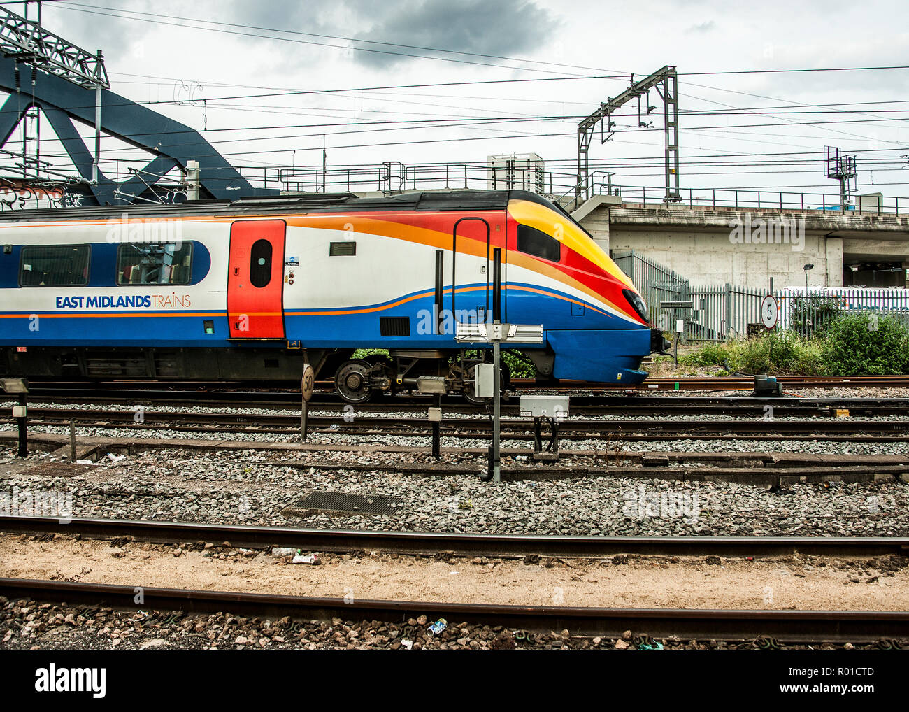 East Midlands Trains Midland Mainline Stock Photos & East Midlands