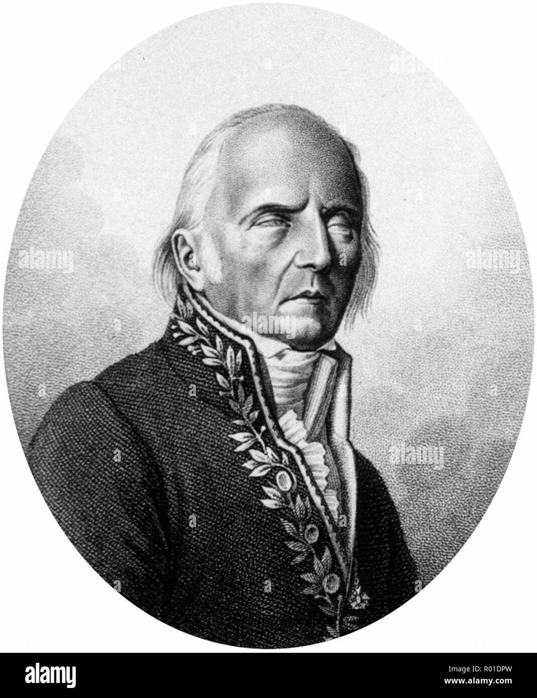 Jean-Baptiste Pierre Antoine de Monet, Chevalier de Lamarck (1744 - 1829),  French naturalist Stock Photo - Alamy