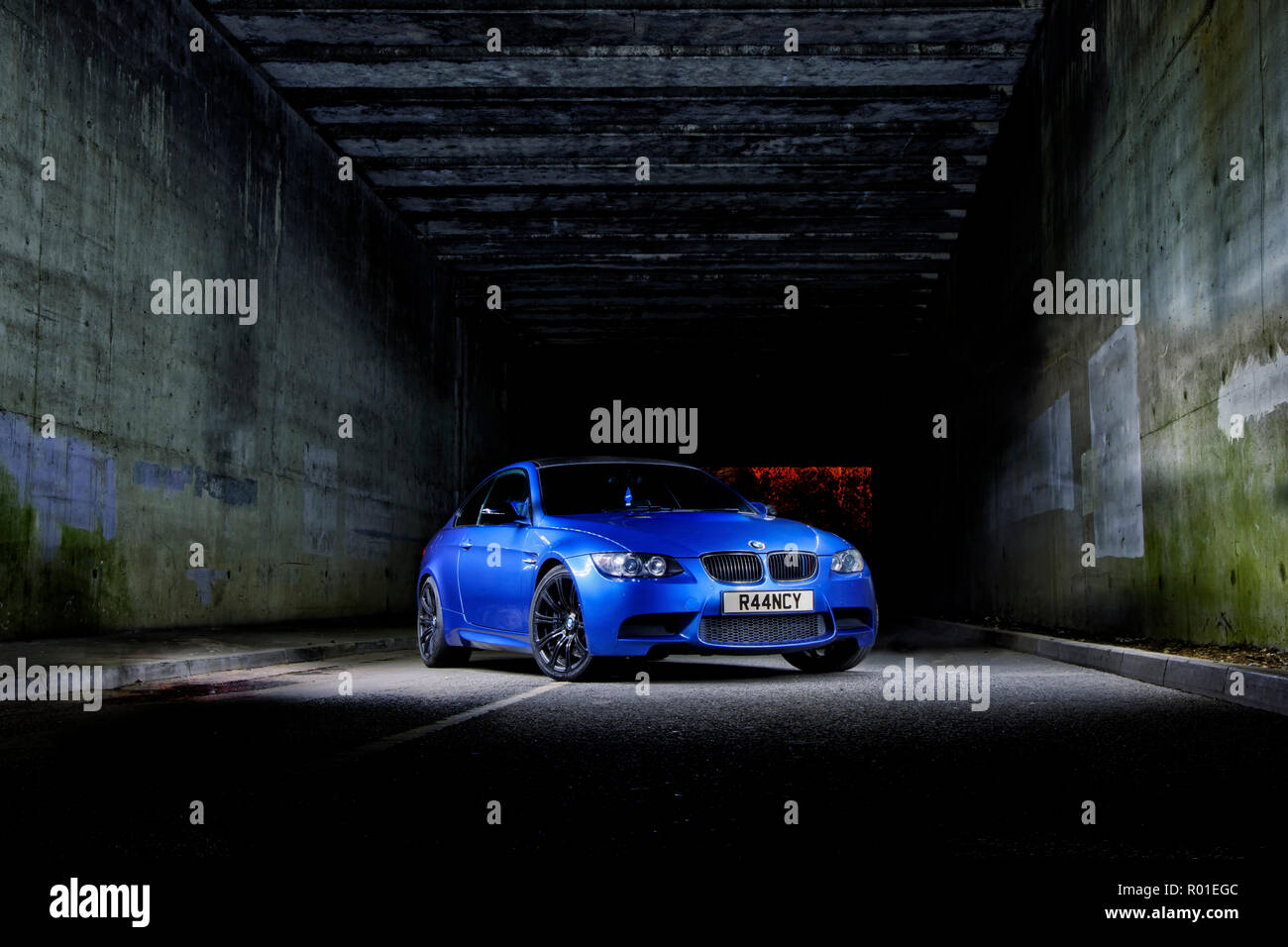 Blue bmw m3 hi-res stock photography and images - Alamy