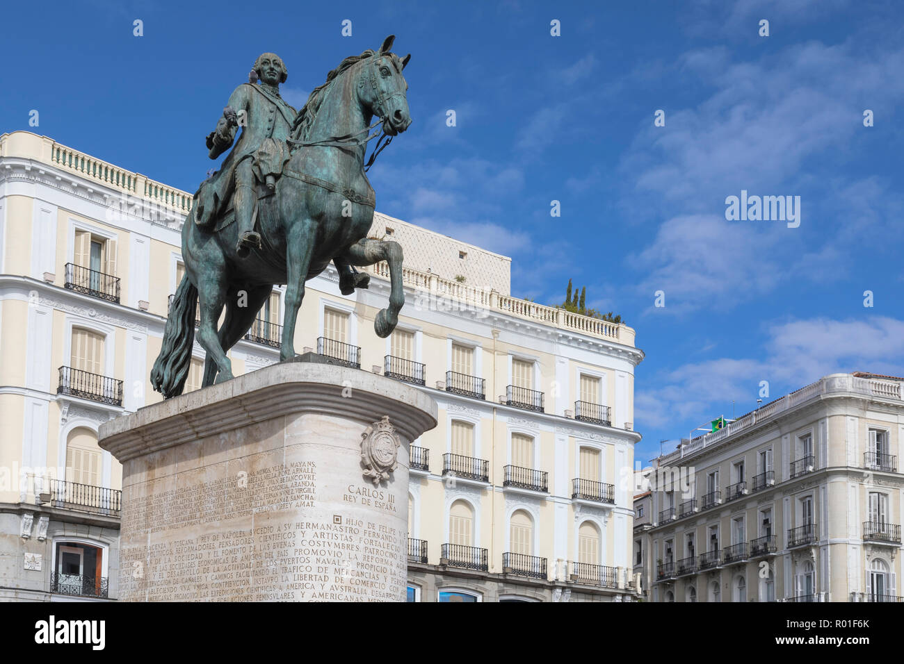 Madrid, Puerta del Sol, Spain, Europe Stock Photo