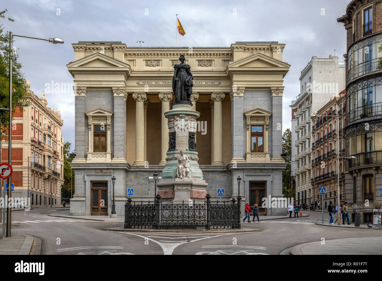Madrid, El Cason del Buen Retiro, Spain, Europe Stock Photo