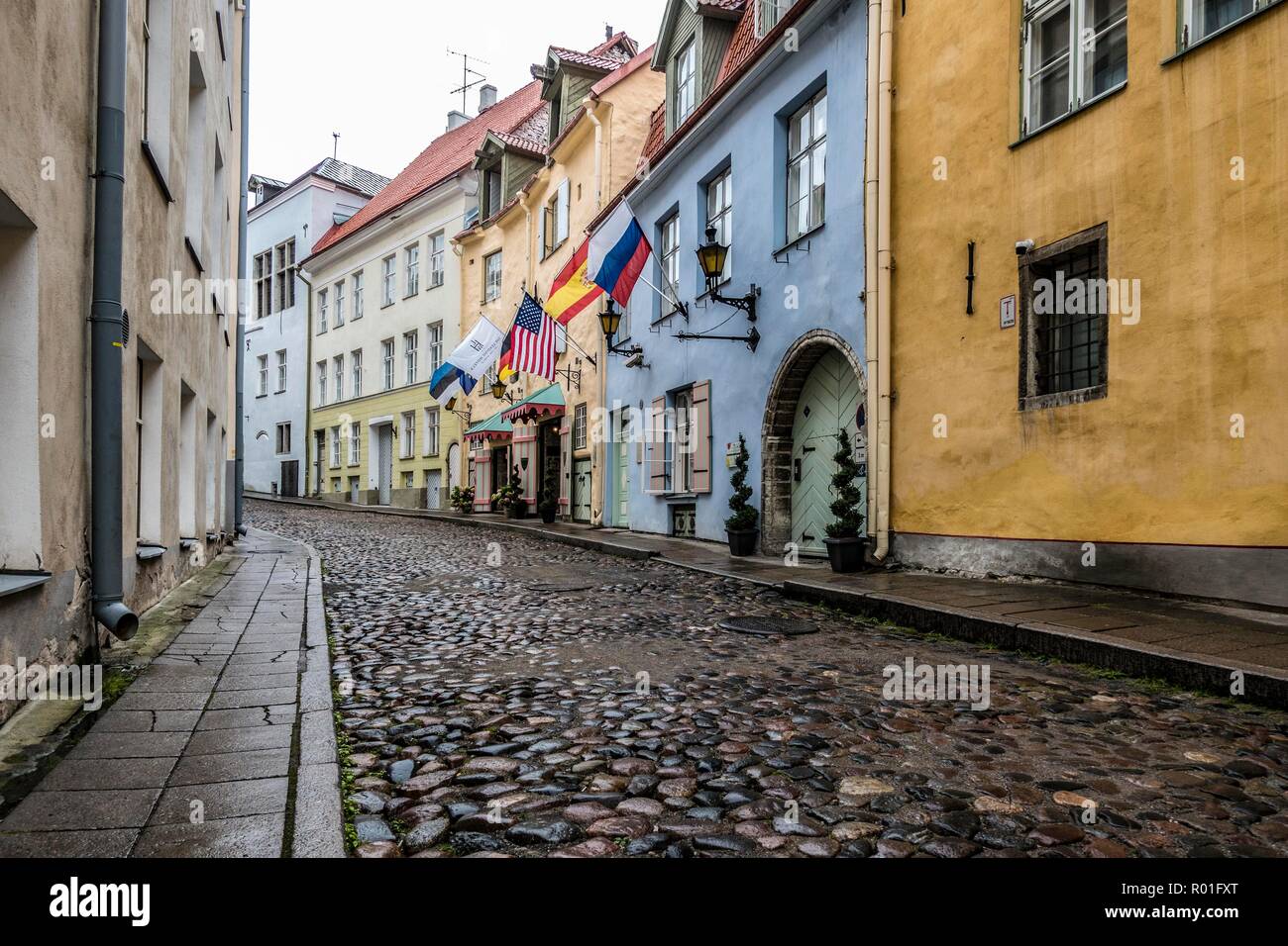 ESTONIA, TALLINN. The Capital of Estonia has one of the most attractive historic city centers of the Baltic states. Stock Photo