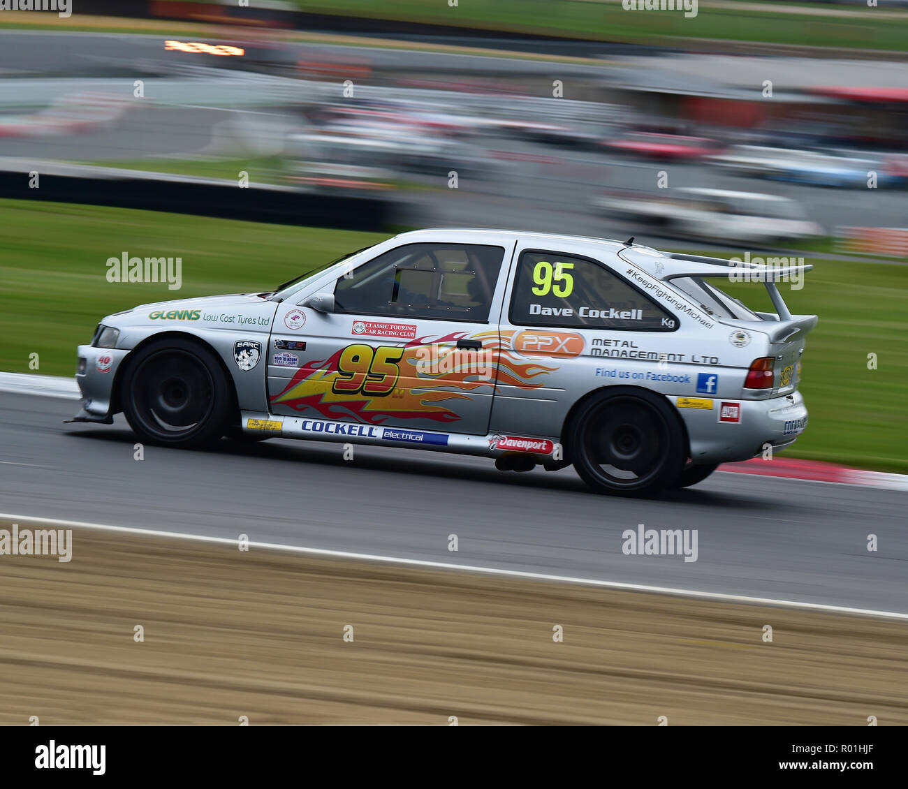 Dave Cockell, Ford Escort Cosworth, Classic and Historic Thunder Saloon  Championship, Burton Power Blue Oval Saloon Series, Thunder and Boss,  Classic Stock Photo - Alamy
