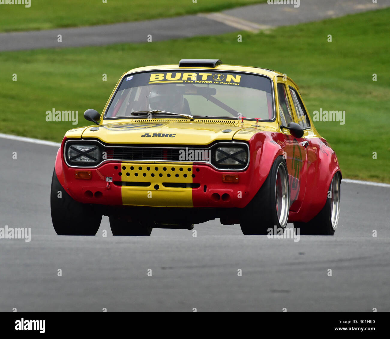 Martin Reynolds, Ford Escort Mk1, Classic and Historic Thunder Saloon  Championship, Burton Power Blue Oval Saloon Series, Thunder and Boss,  Classic To Stock Photo - Alamy