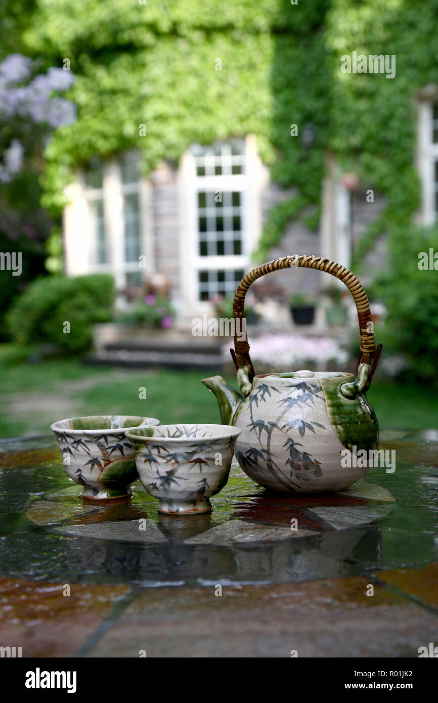 Green Tea House Beijing High Resolution Stock Photography and Images