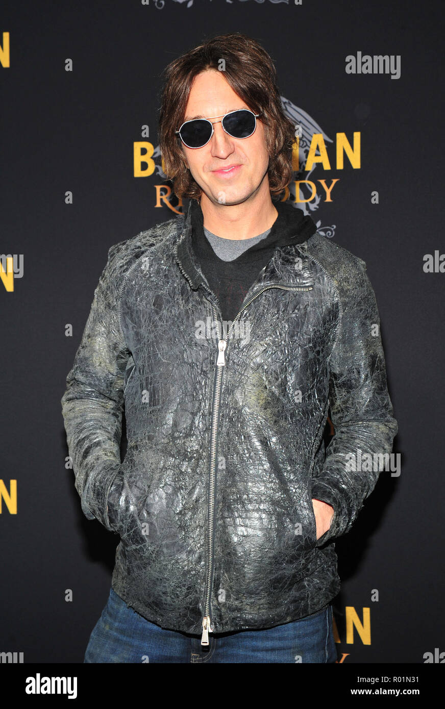 New York, NY, USA. 30th Oct, 2018. Brian Chase at the premiere of Bohemian Rhapsody on October 30, 2018 at The Paris Theatre in New York City. Credit: John Palmer/Media Punch/Alamy Live News Stock Photo