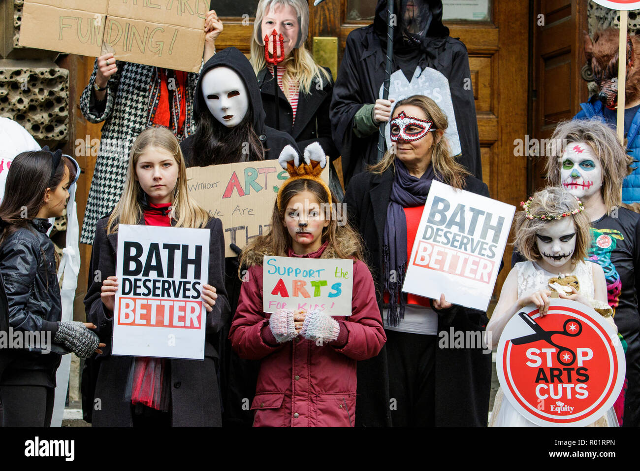 Halloween protest hires stock photography and images Alamy