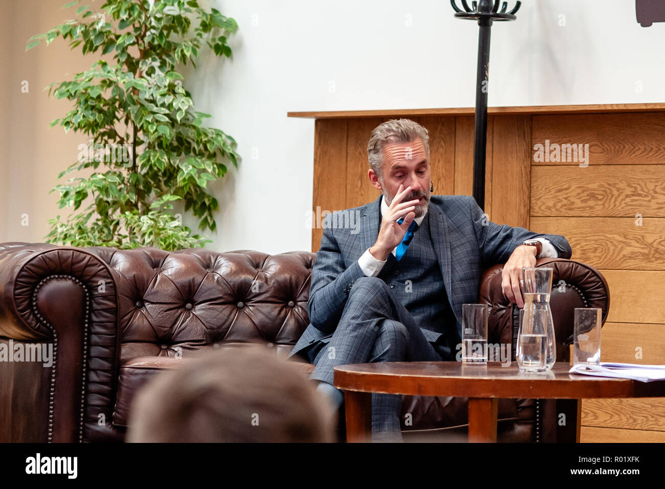 Amsterdam, The Netherlands. 31st Oct 2018. Dr. Jordan B Peterson is a  Professor of Psychology at the University of Toronto, a clinical  psychologist, a public speaker, and a creator of Self Authoring.