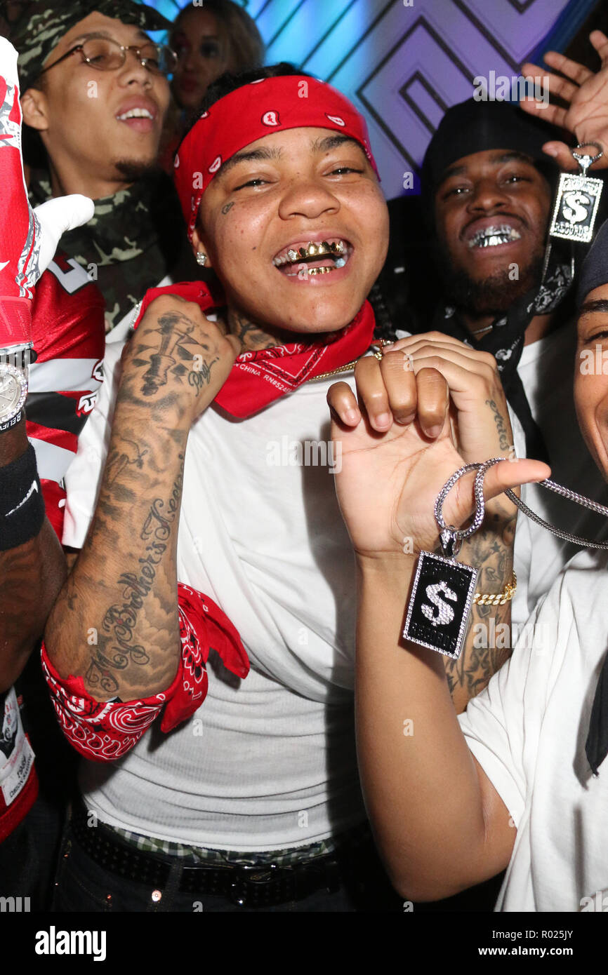 New York Ny Usa 31st Oct 2018 Young Ma At The Lala Anthony And Lenny S Annual Halloween Party At Vandal In New York City On October 31 2018 Credit Walik Goshorn Media