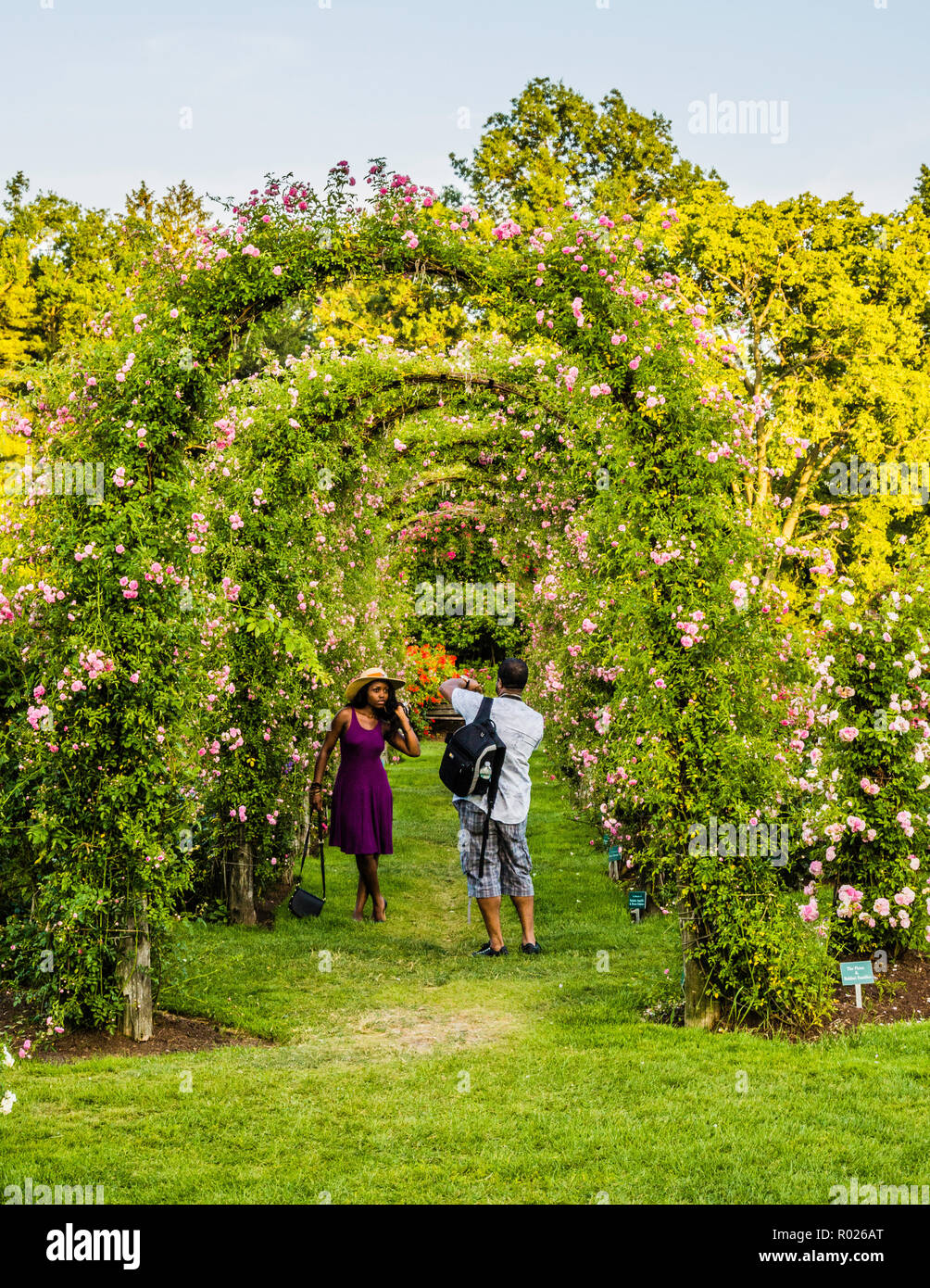Elizabeth Park Hartford, Connecticut, USA Stock Photo Alamy
