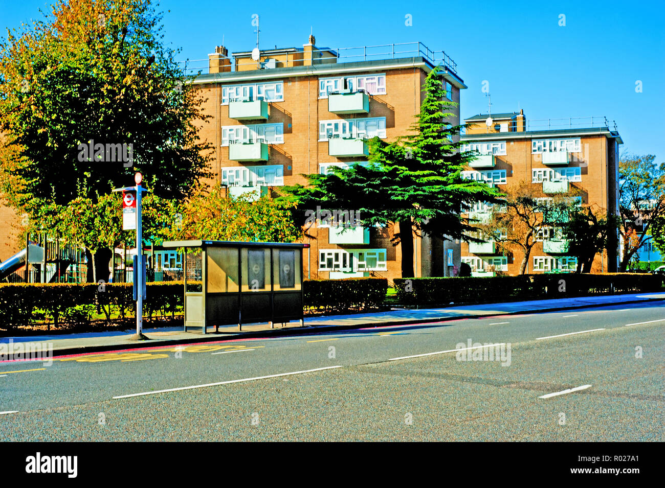 Flats, Bromley Road, Catford, Borough of Lewisham, London, England