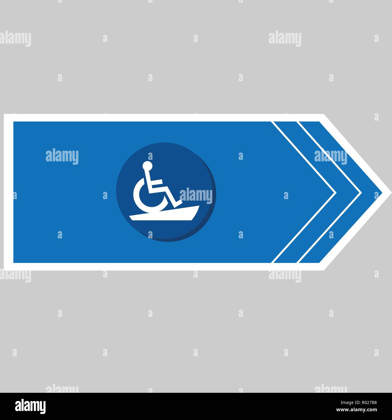 Wheelchair ramp sign hires stock photography and images Alamy