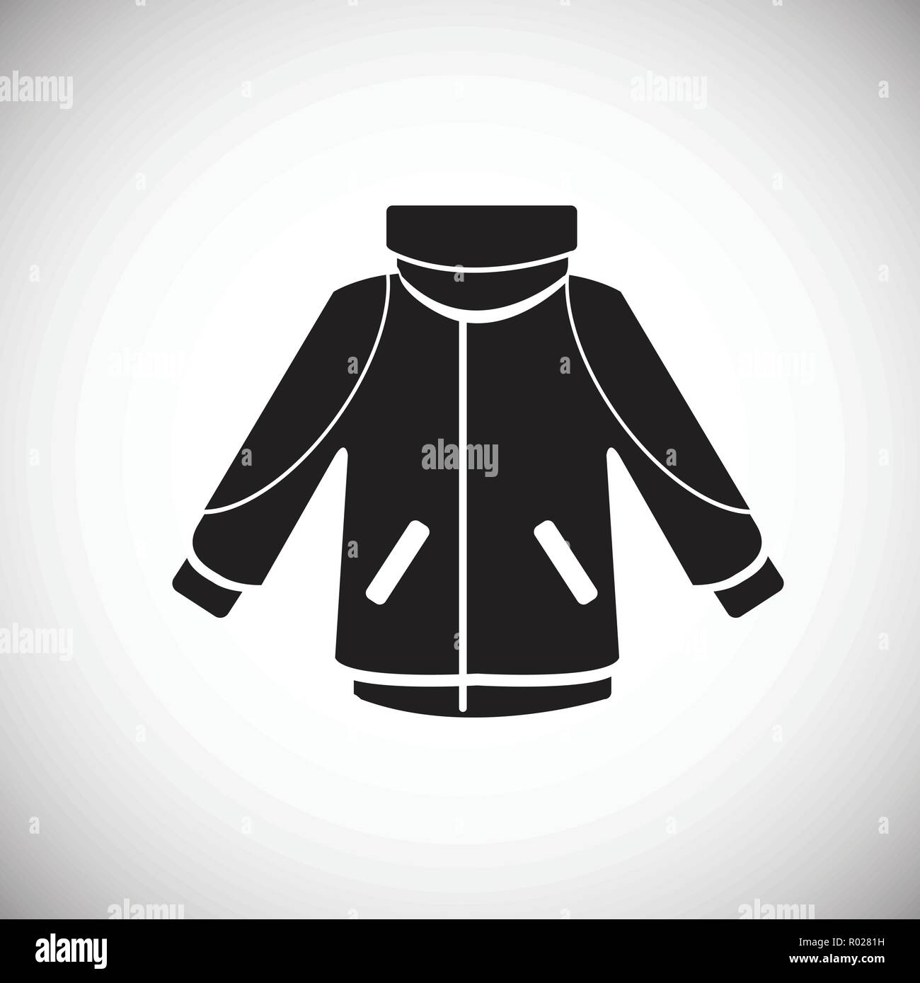 Ski jacket on white background Stock Vector Image & Art - Alamy