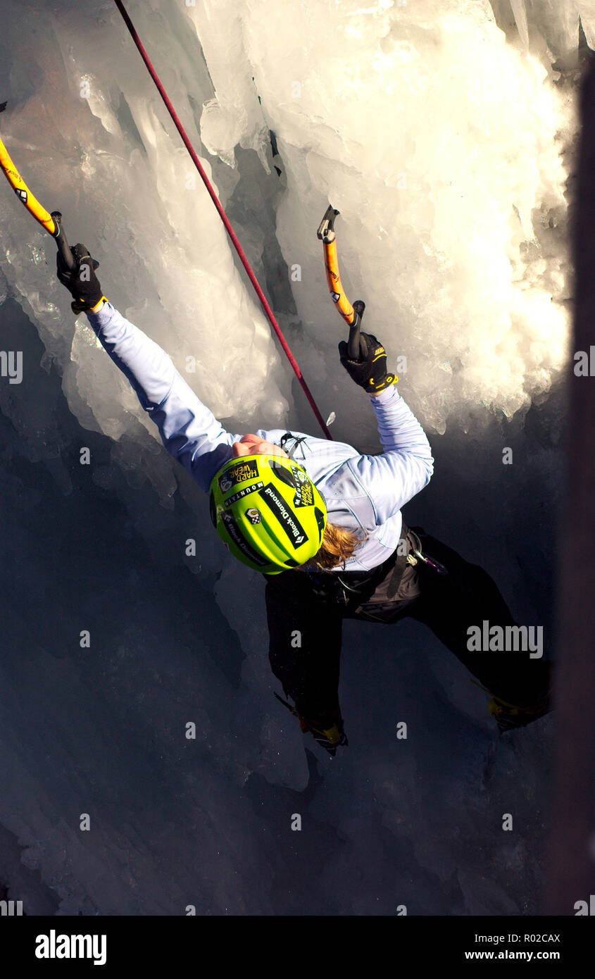 Colorado ouray ice climber sports hi-res stock photography and images ...