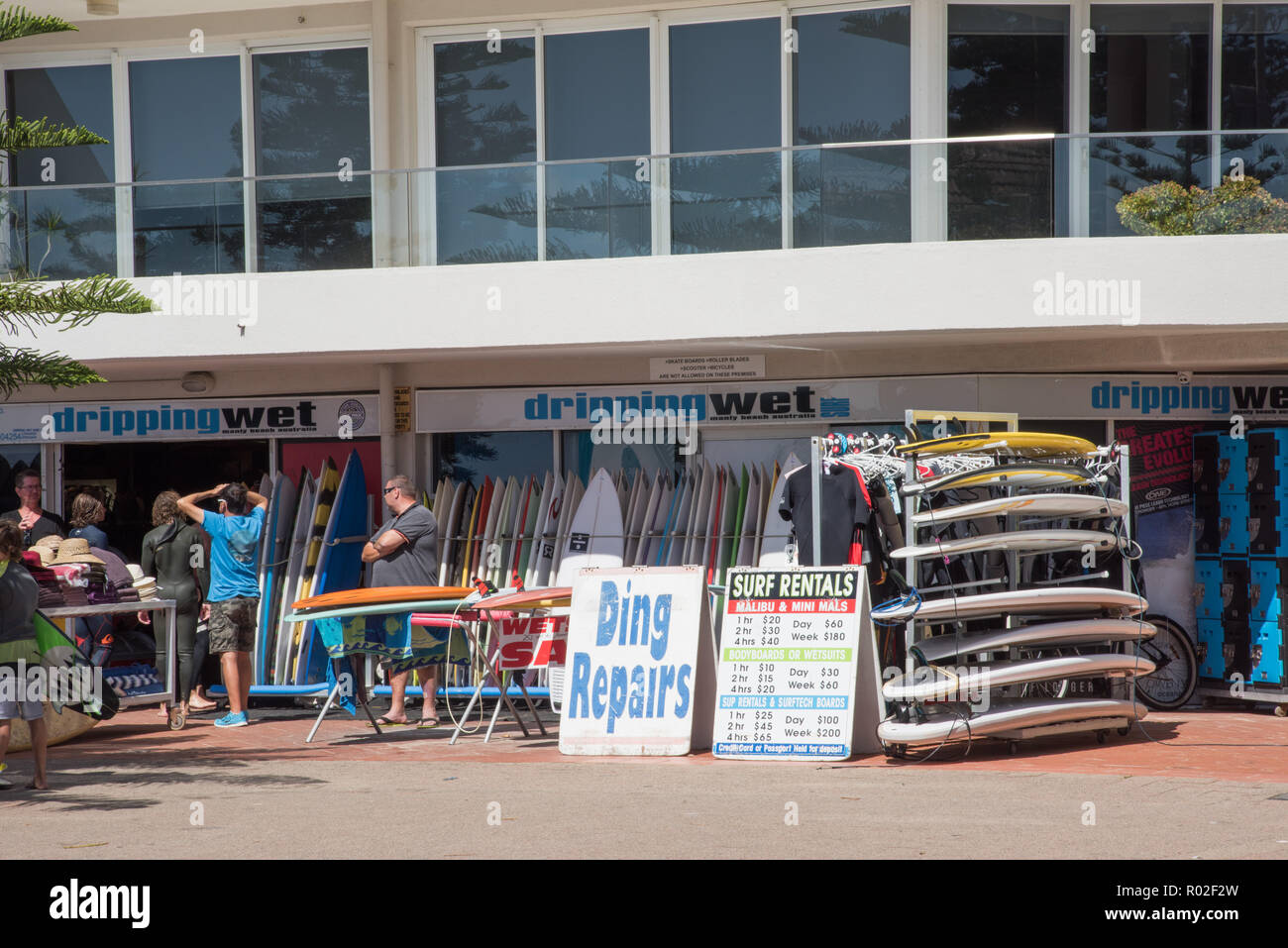 Manly New South Wales Australia December 21 2016 Dripping Wet