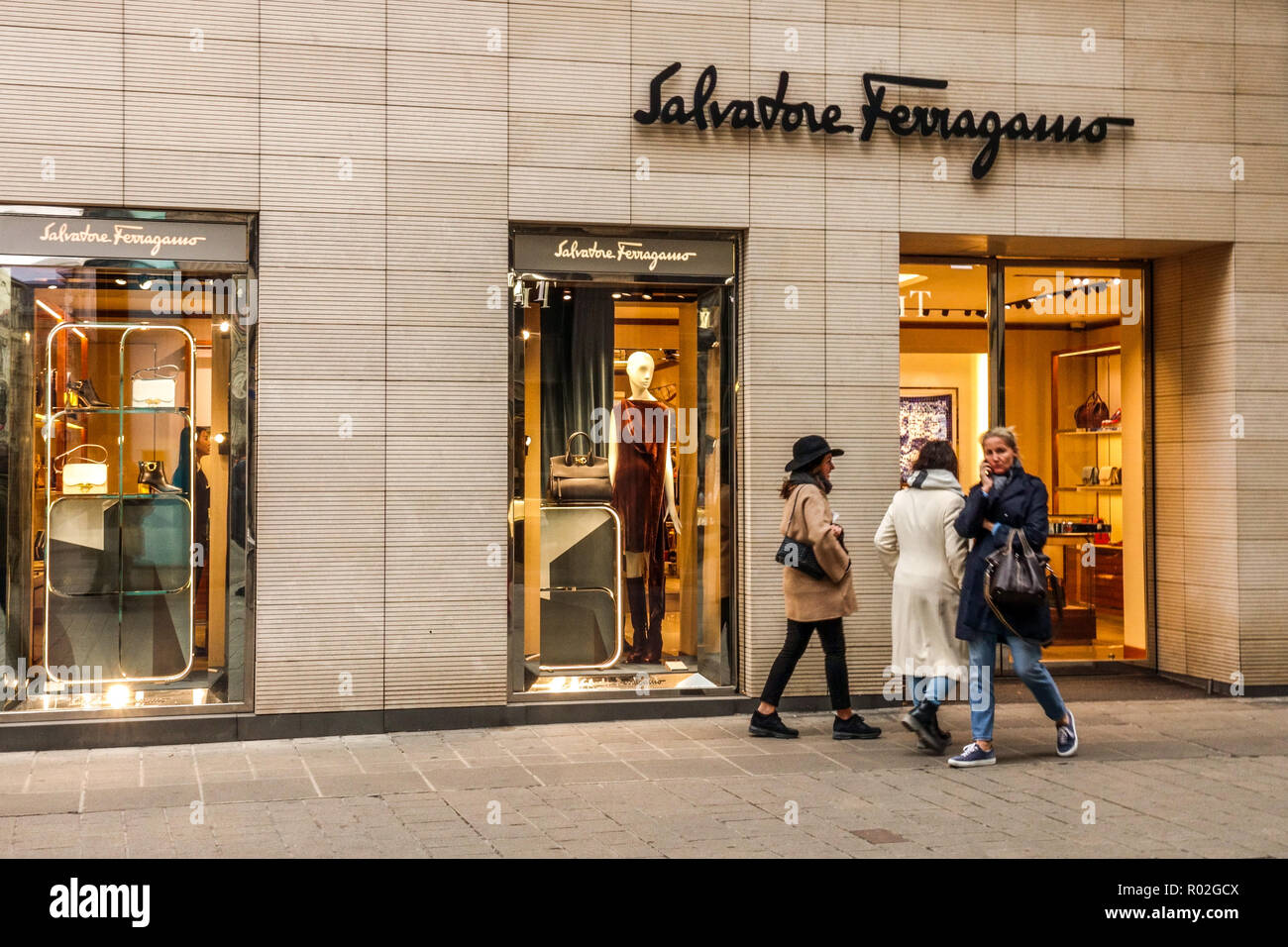 Salvatore ferragamo store hi-res stock photography and images - Alamy
