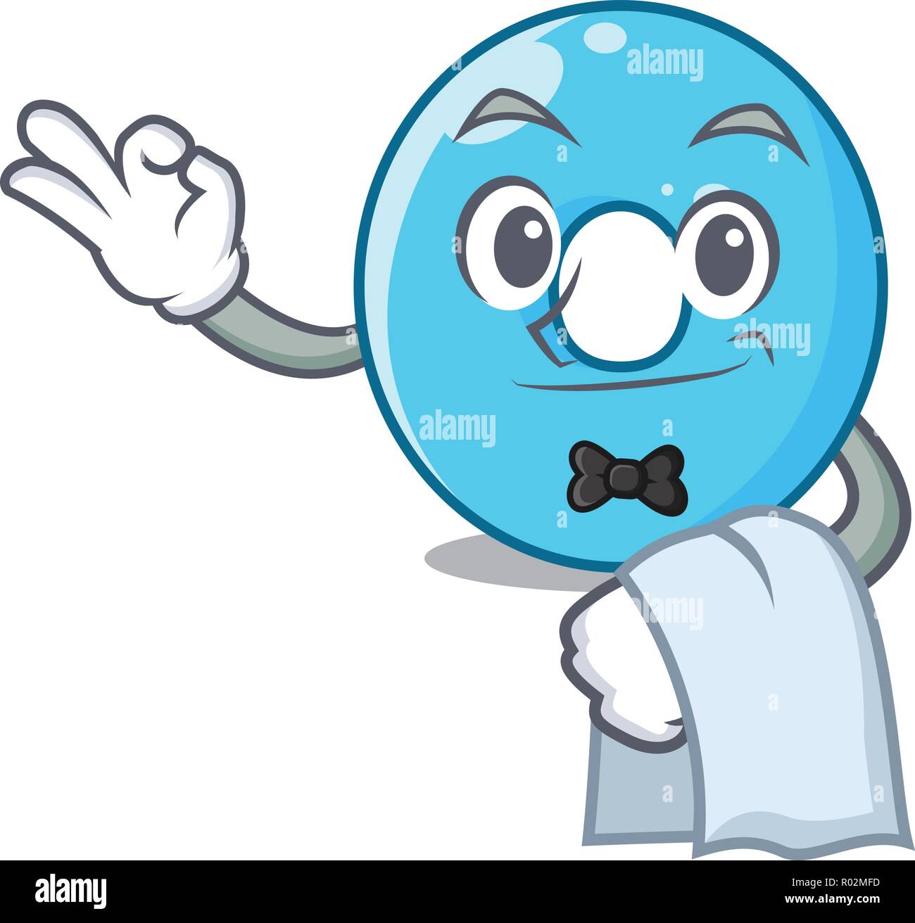 Big blue towel Stock Vector Images - Alamy