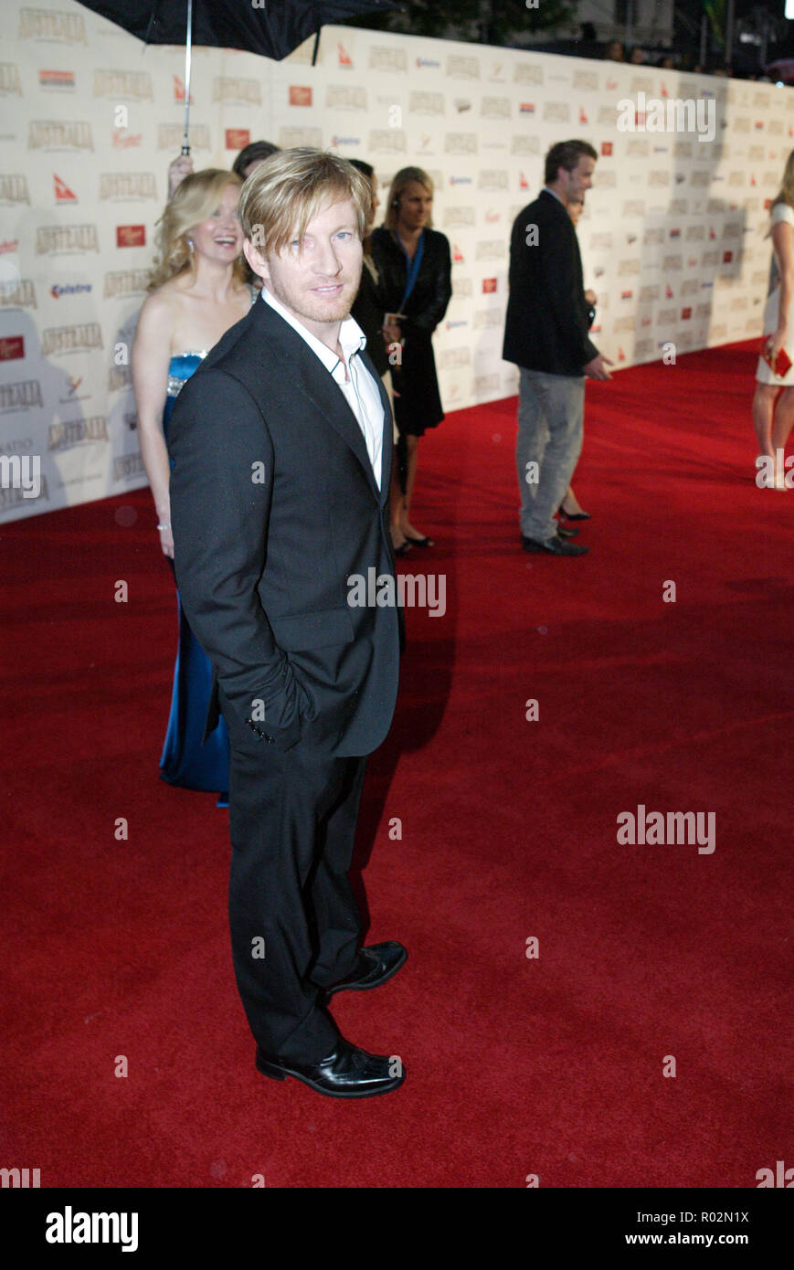 David Wenham World Premiere of 'Australia' at Greater Union Cinemas - Arrivals. Sydney, Australia. 18.11.08. Stock Photo