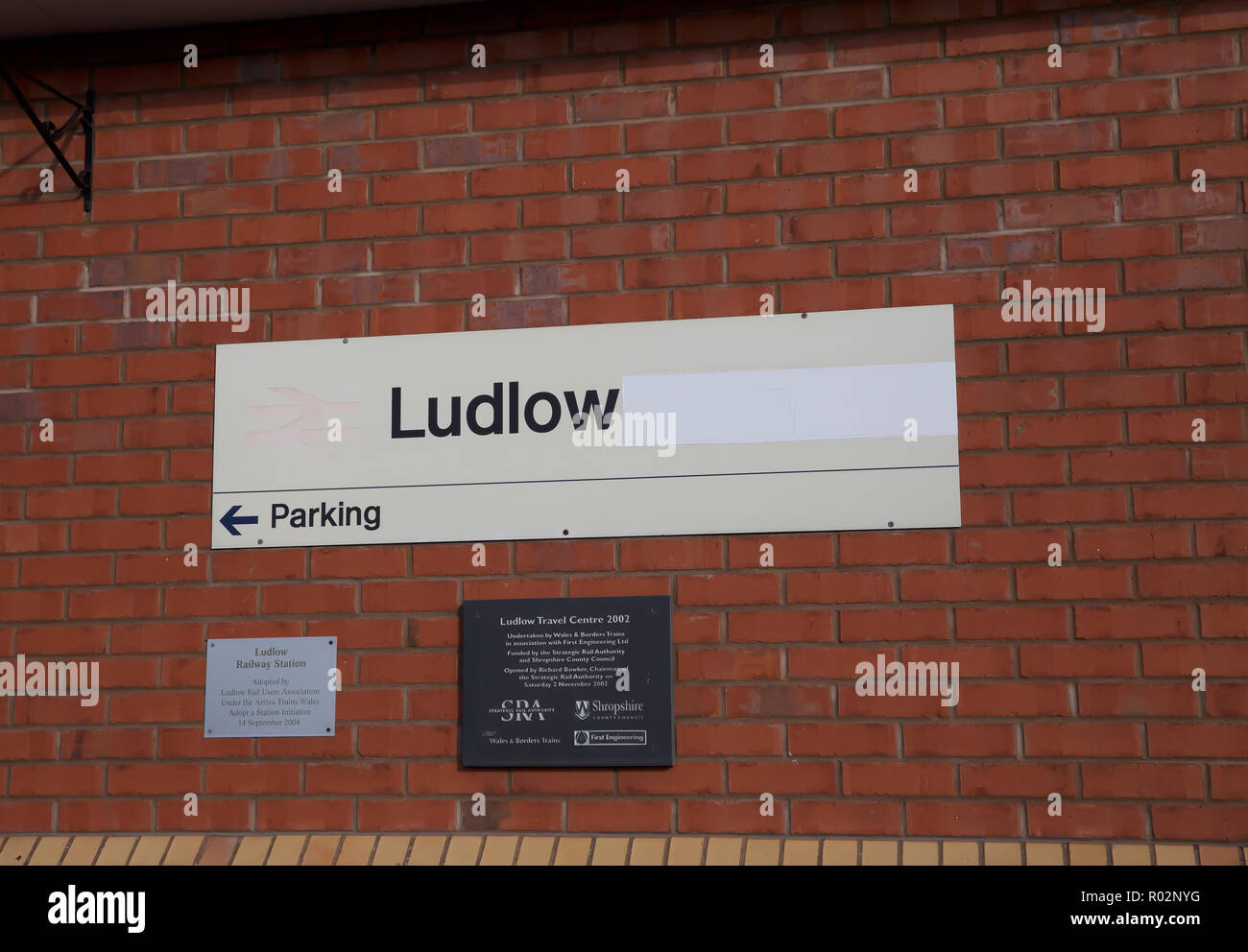 Ludlow Sign Ludlow station hi-res stock photography and images - Alamy