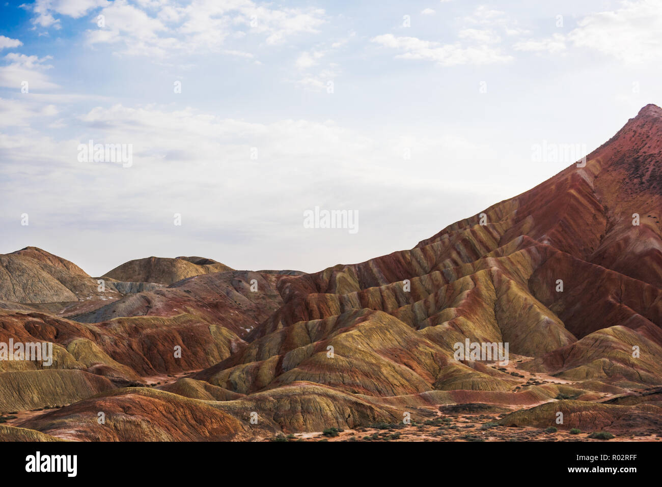 danxia landform in zhangye