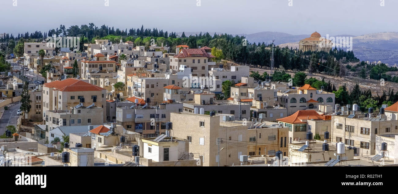 Samaritan village of Gerizim in Israel Stock Photo