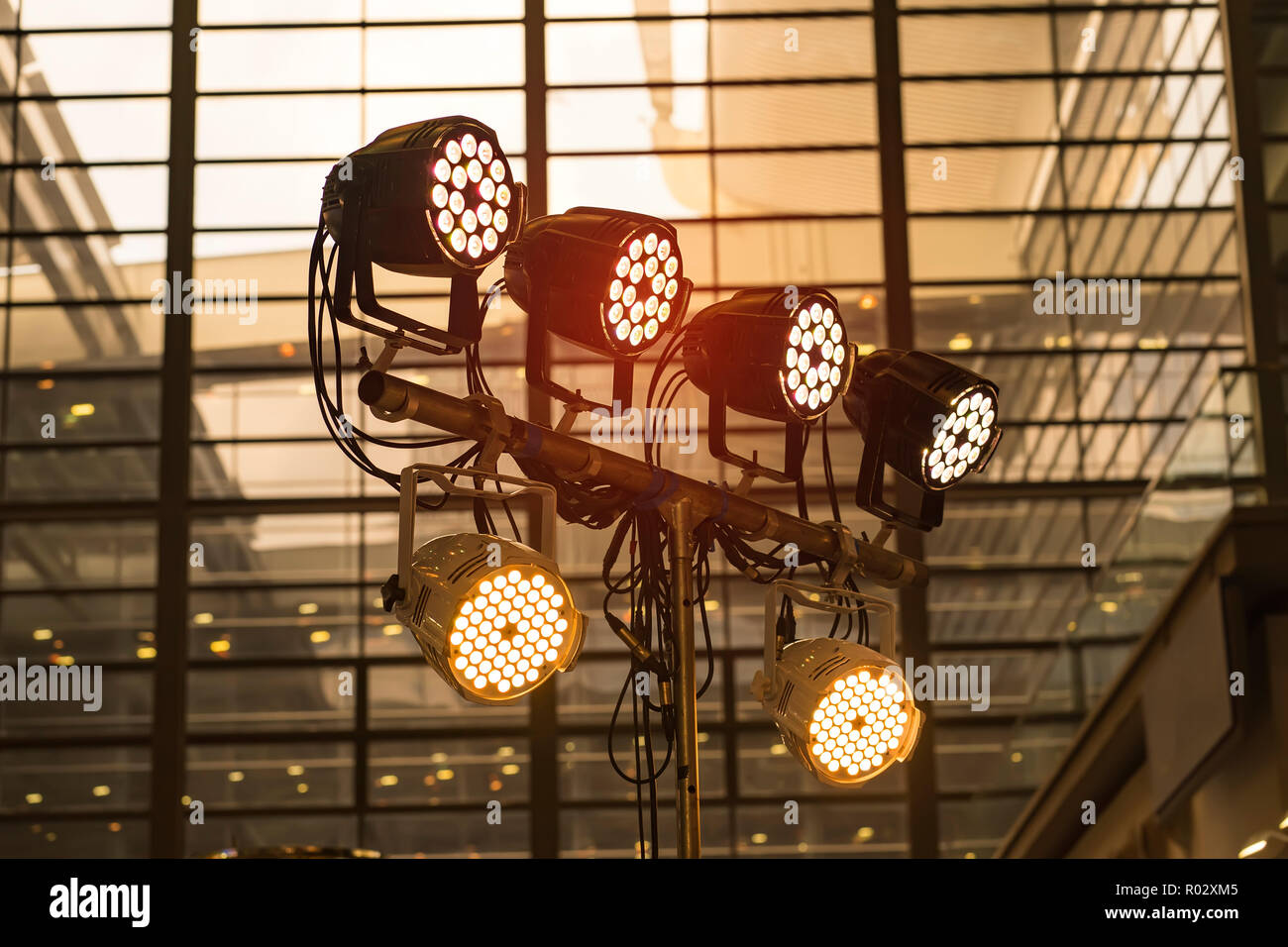 modern stage lighting