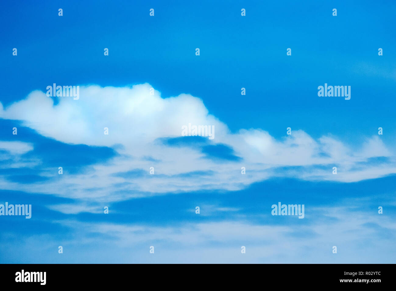 image natural background blue sky with white clouds Stock Photo - Alamy