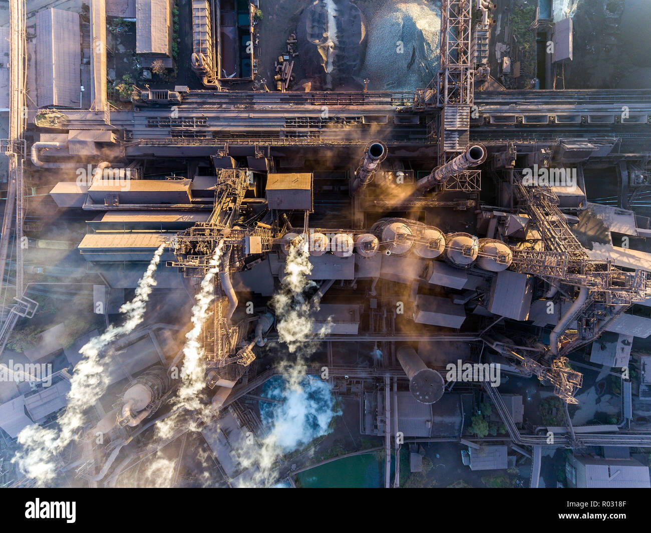 Industrial city of Mariupol, Ukraine, industrial plants Stock Photo Alamy