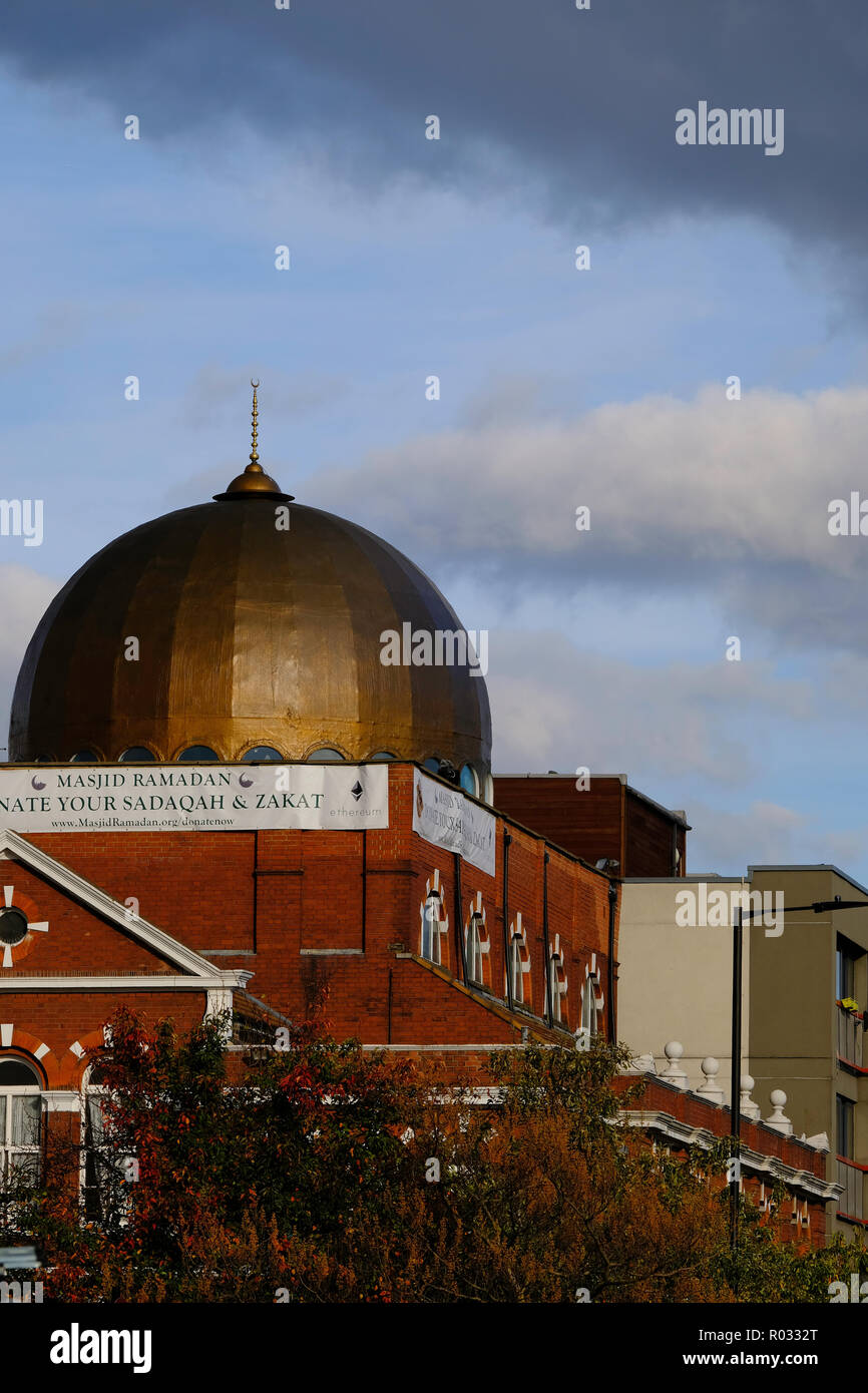 Masjid Ramadam, Hackney, London, United Kingdom Stock Photo