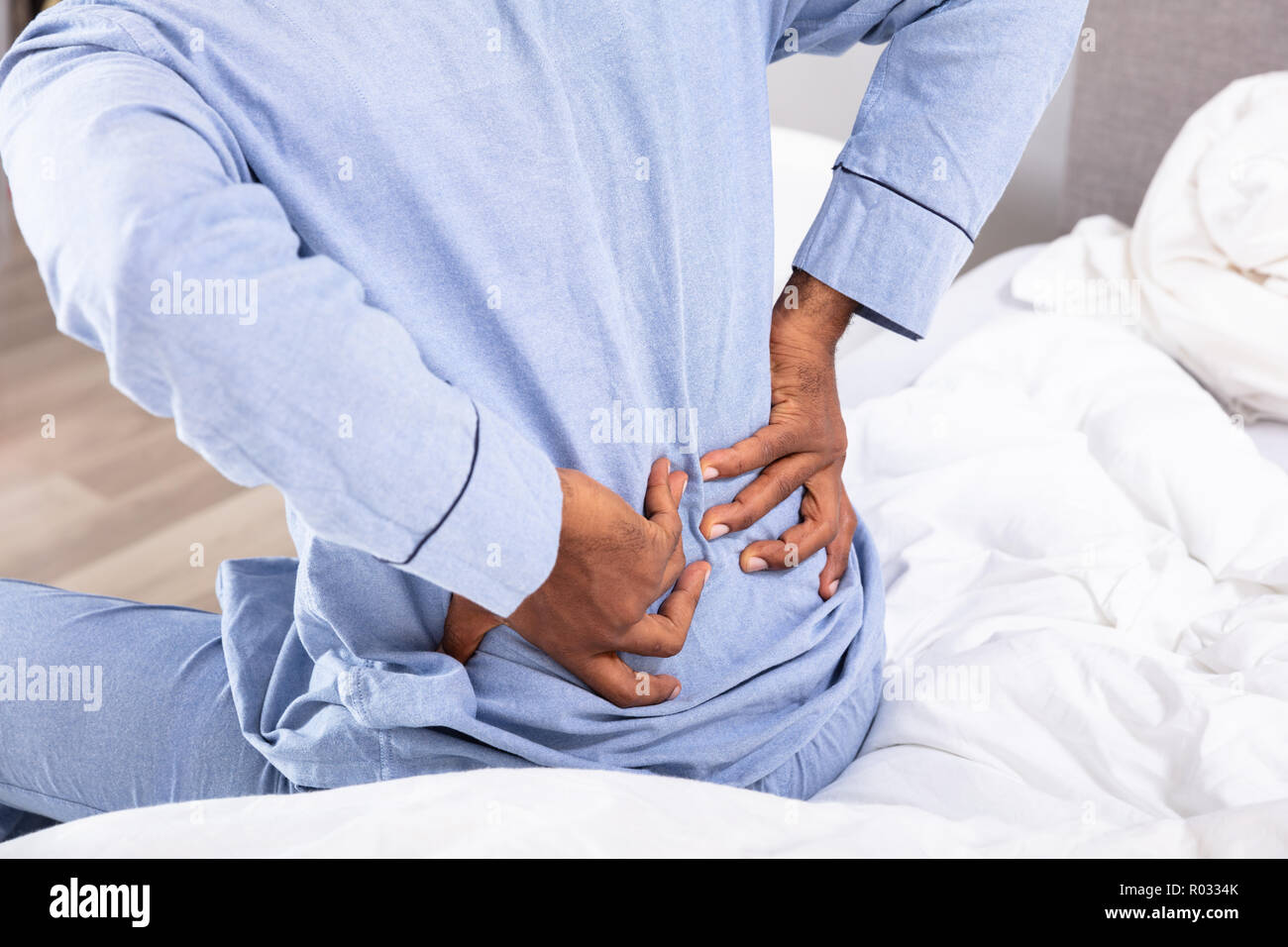 Lower back pain bed hires stock photography and images Alamy