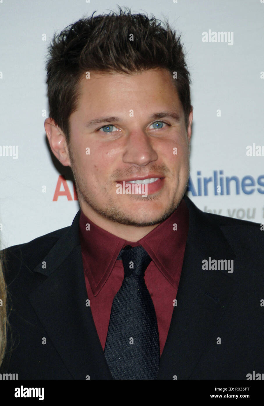 Nick Lachey  arriving at Dance To Erase Ms at the Century Plaza Hotel In Los Angeles.  headshot smile eye contact 03 LacheyNick 03 Red Carpet Event, Vertical, USA, Film Industry, Celebrities,  Photography, Bestof, Arts Culture and Entertainment, Topix Celebrities fashion /  Vertical, Best of, Event in Hollywood Life - California,  Red Carpet and backstage, USA, Film Industry, Celebrities,  movie celebrities, TV celebrities, Music celebrities, Photography, Bestof, Arts Culture and Entertainment,  Topix, headshot, vertical, one person,, from the year , 2007, inquiry tsuni@Gamma-USA.com Stock Photo