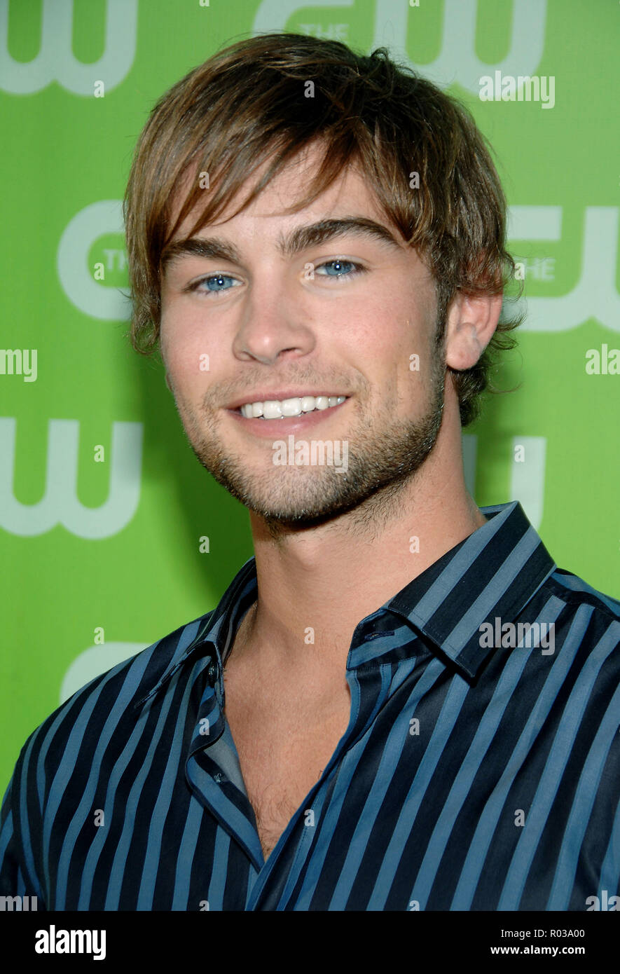 Chace Crawford ( Gossip Girl )  arriving at the tca ( television critic association ) CW Summer party on the Fountain Plazza @ The Pacific design Center in Los Angeles.  headshot eye contact smile CrawfordChace 108 Red Carpet Event, Vertical, USA, Film Industry, Celebrities,  Photography, Bestof, Arts Culture and Entertainment, Topix Celebrities fashion /  Vertical, Best of, Event in Hollywood Life - California,  Red Carpet and backstage, USA, Film Industry, Celebrities,  movie celebrities, TV celebrities, Music celebrities, Photography, Bestof, Arts Culture and Entertainment,  Topix, headshot Stock Photo