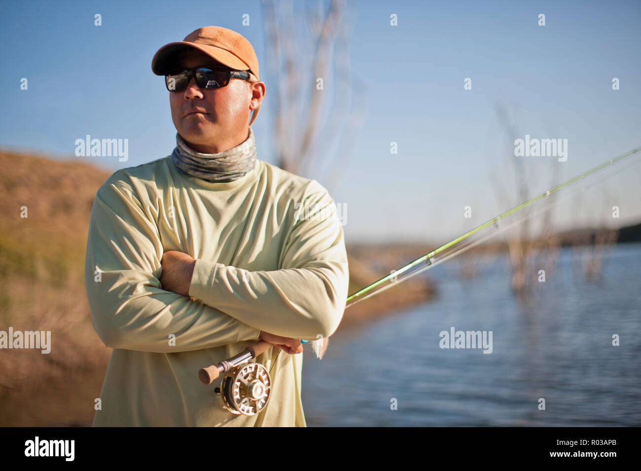 Fishing rods crossed hi-res stock photography and images - Alamy