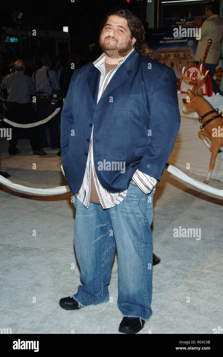 Garcia ( LOST ) arriving at Deck The Halls Premiere at the