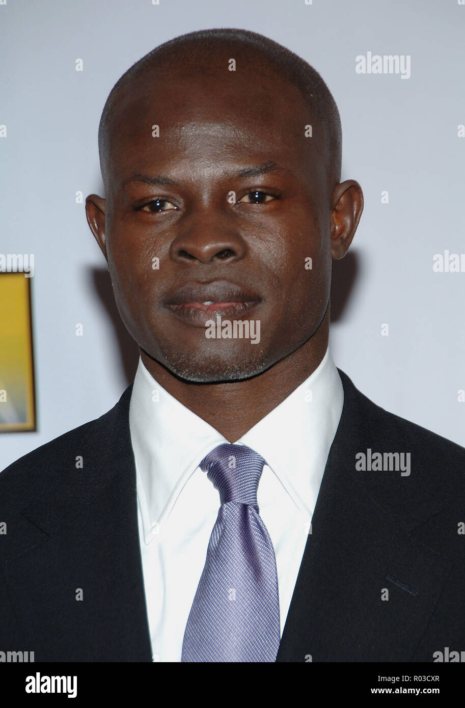 Djimon Hounsou arriving at the 12th Annual Critics Choice Awards ( from