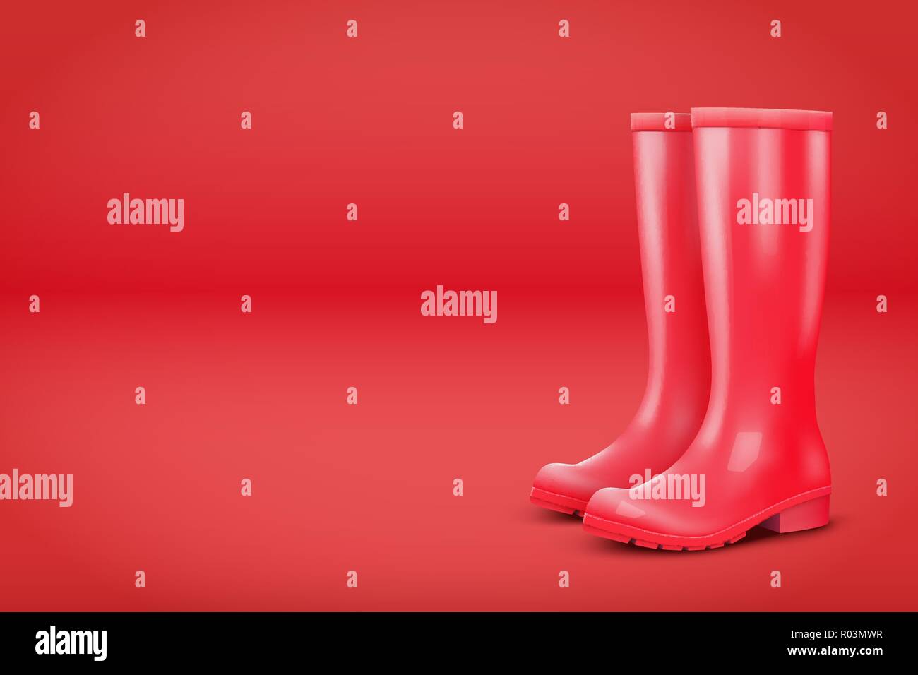 Wellies water Stock Vector Images - Alamy
