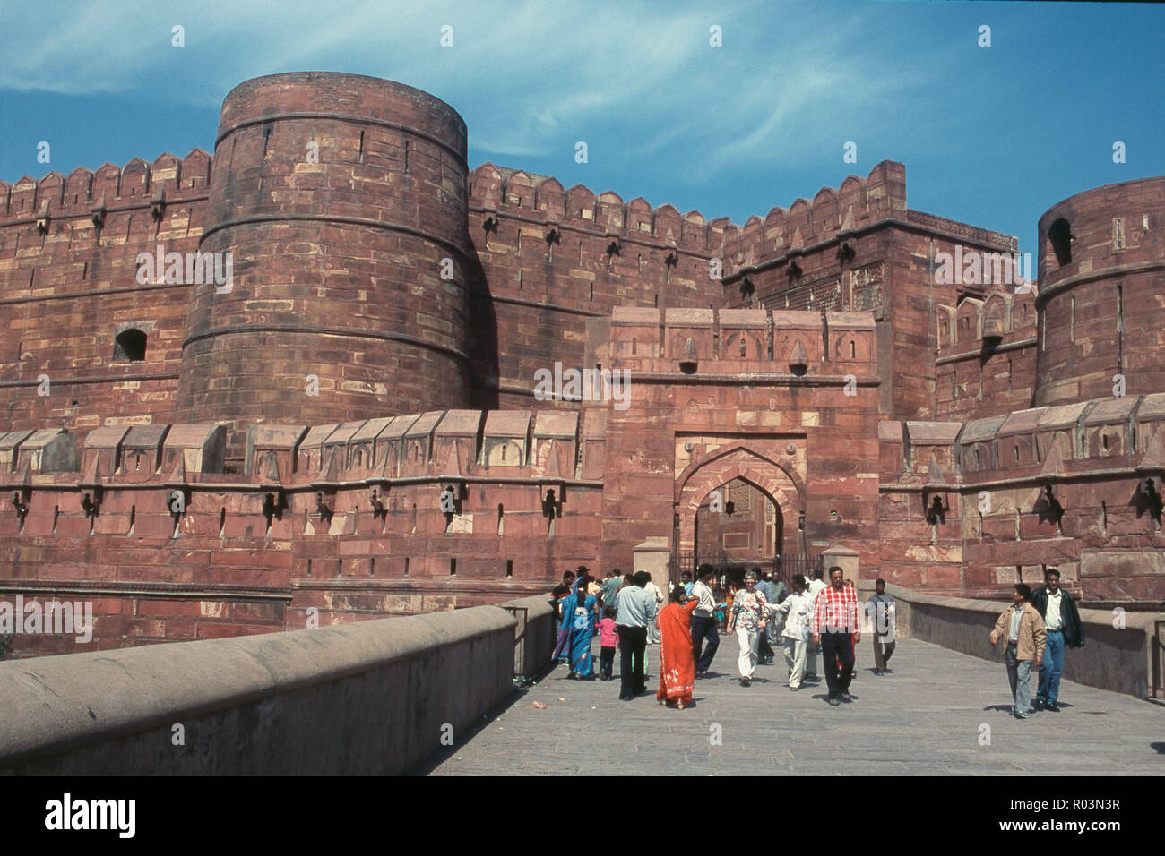 Amar Singh gate, Agra Fort, Agra, Uttar Pradesh, India, Asia Stock Photo