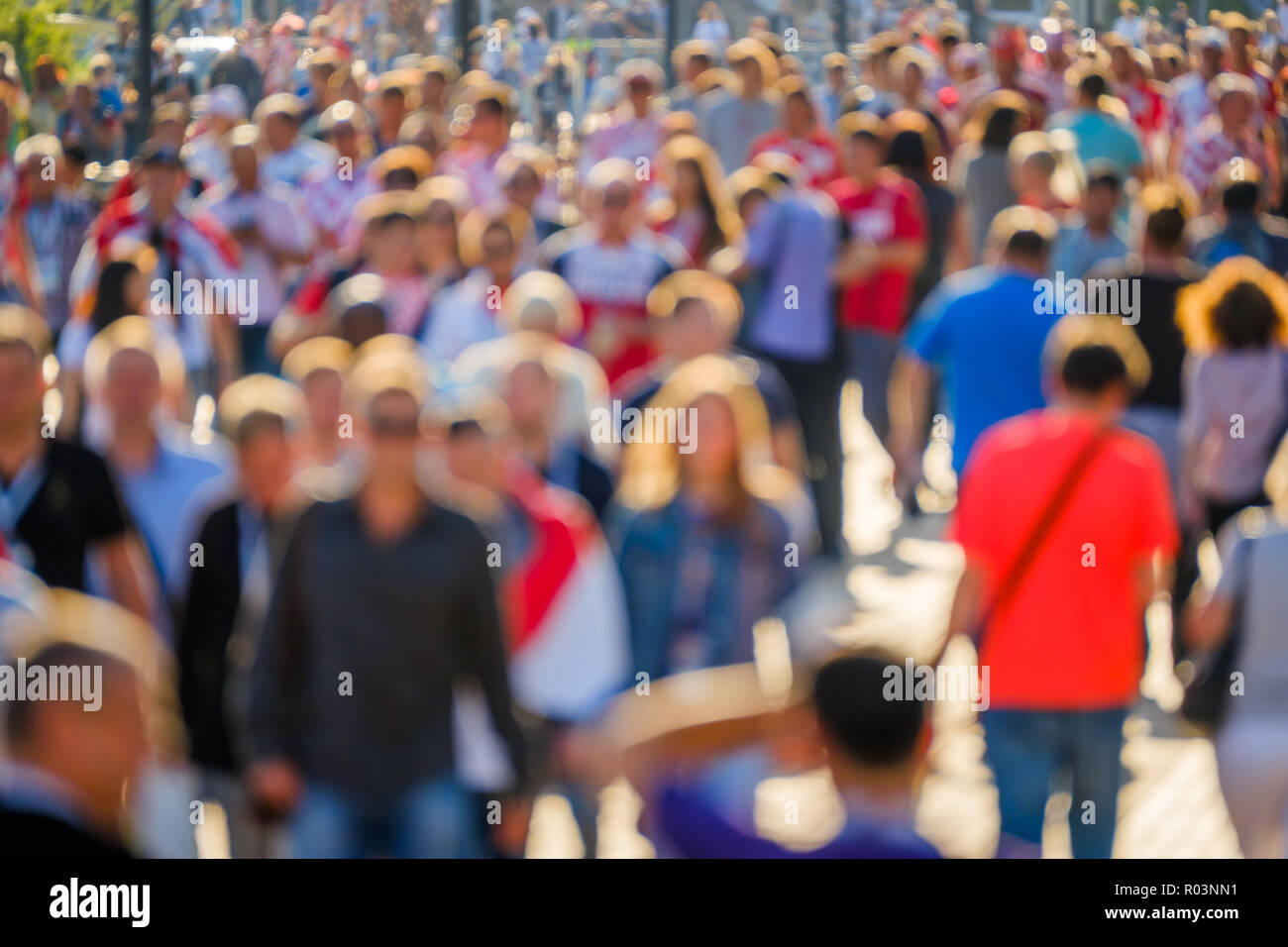 Blur street crowd in hi-res stock photography and images - Alamy