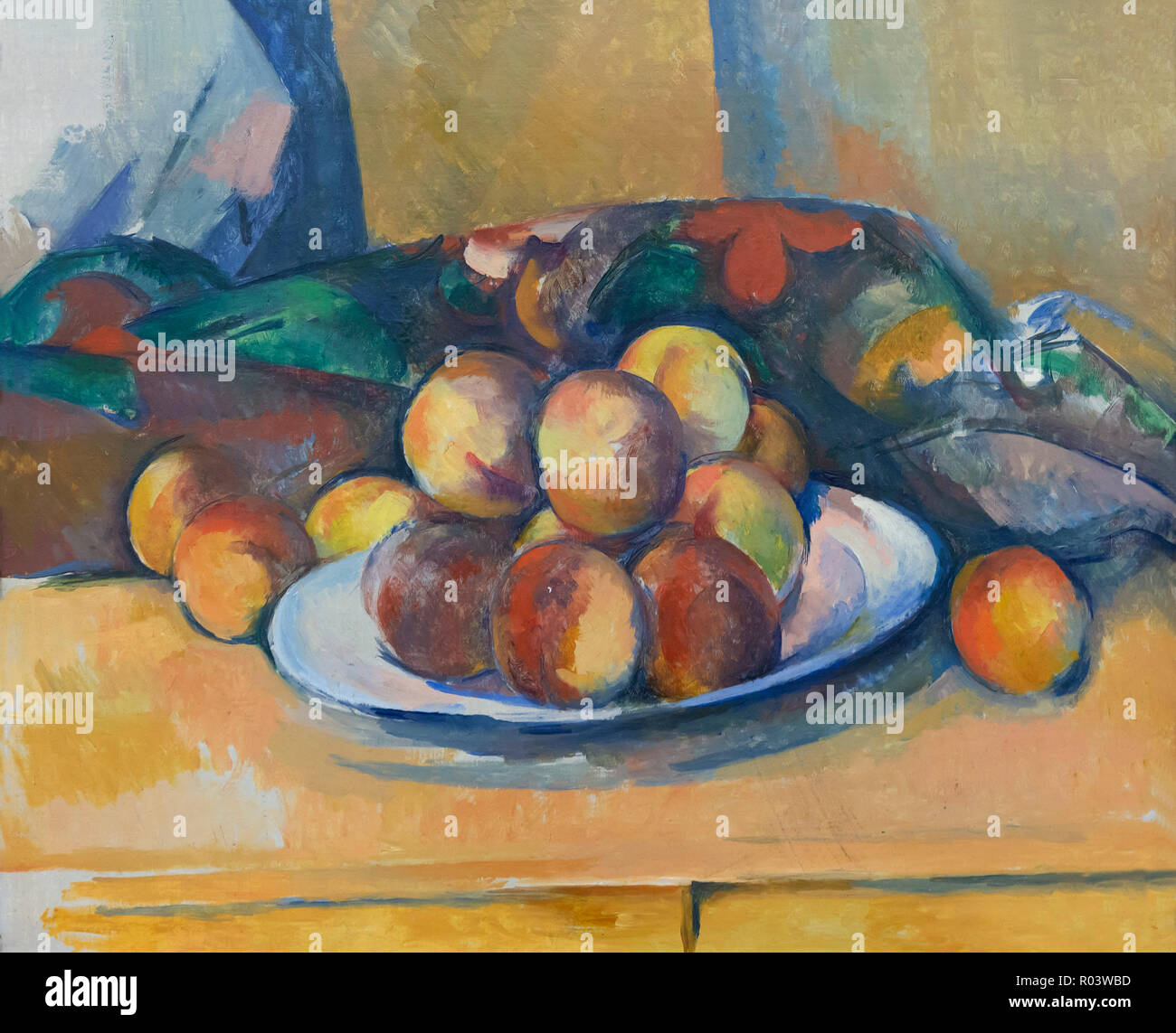 Still Life with Peaches, Paul Cezanne, 18851890, Zurich Kunsthaus