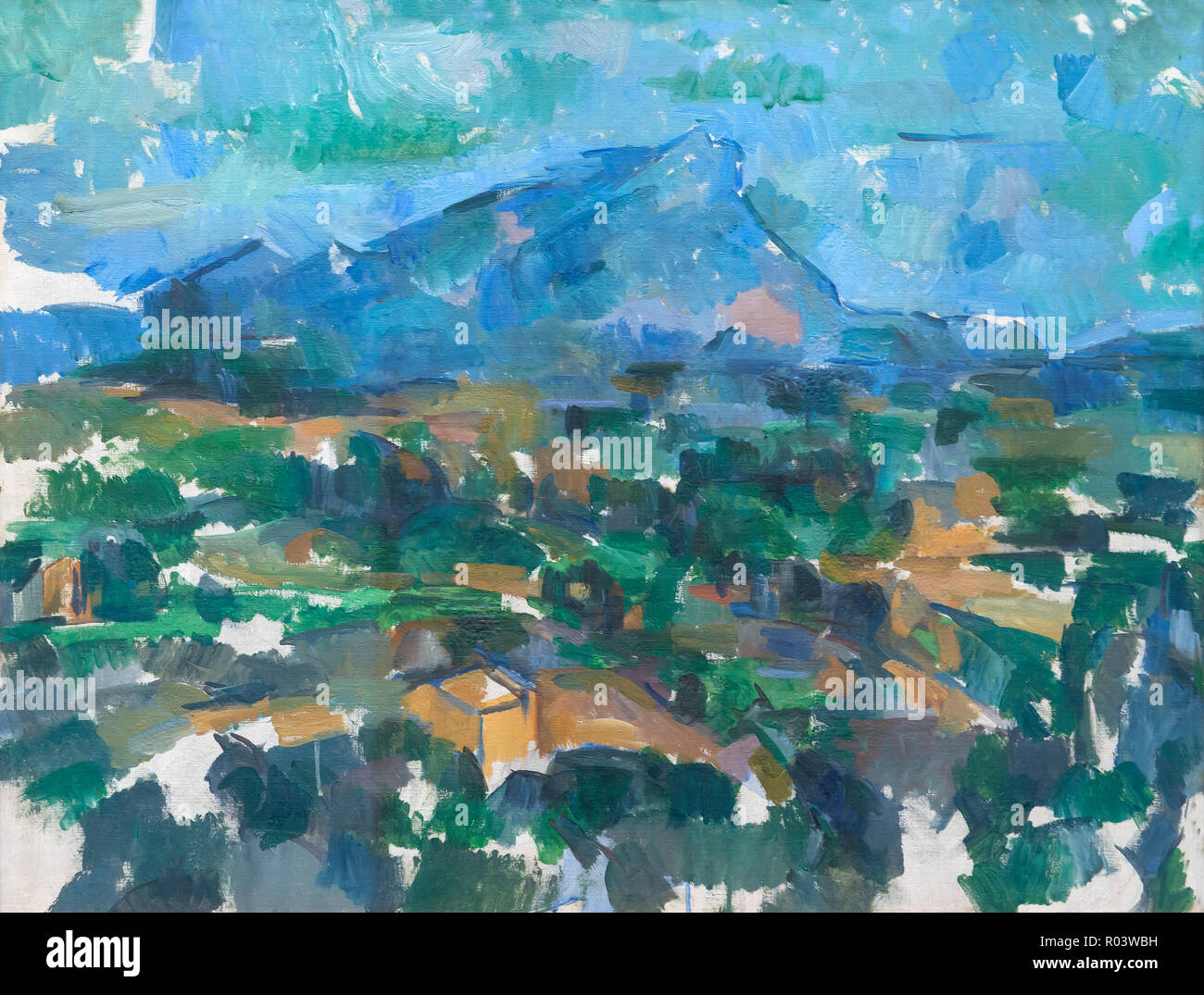 Montagne Sainte-Victoire , Paul Cezanne, 1904-1906, Zurich