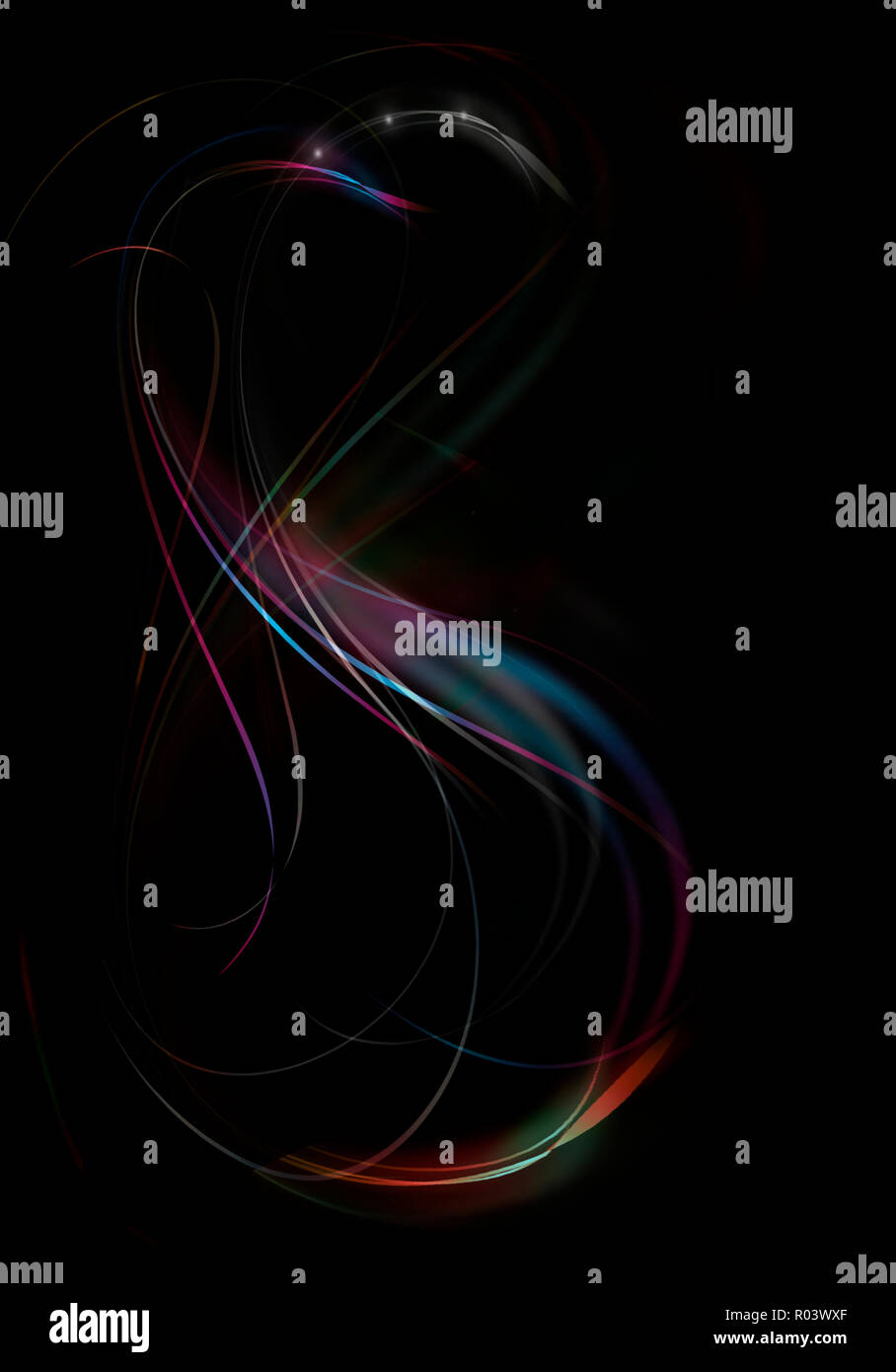 Intertwined waves hi-res stock photography and images - Alamy